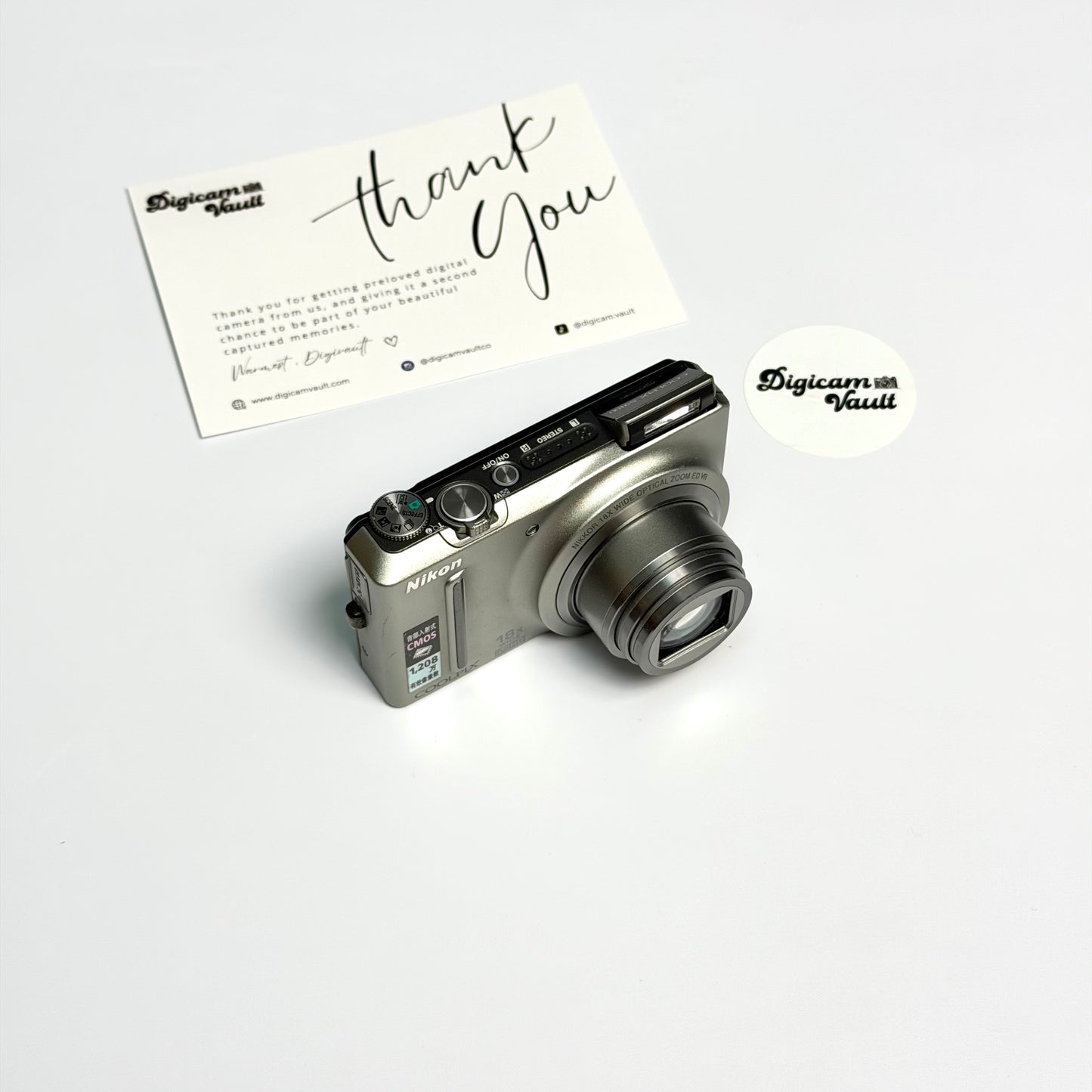 NIKON COOLPIX S9100 [SILVER]