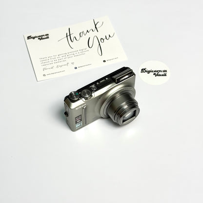 NIKON COOLPIX S9100 [SILVER]