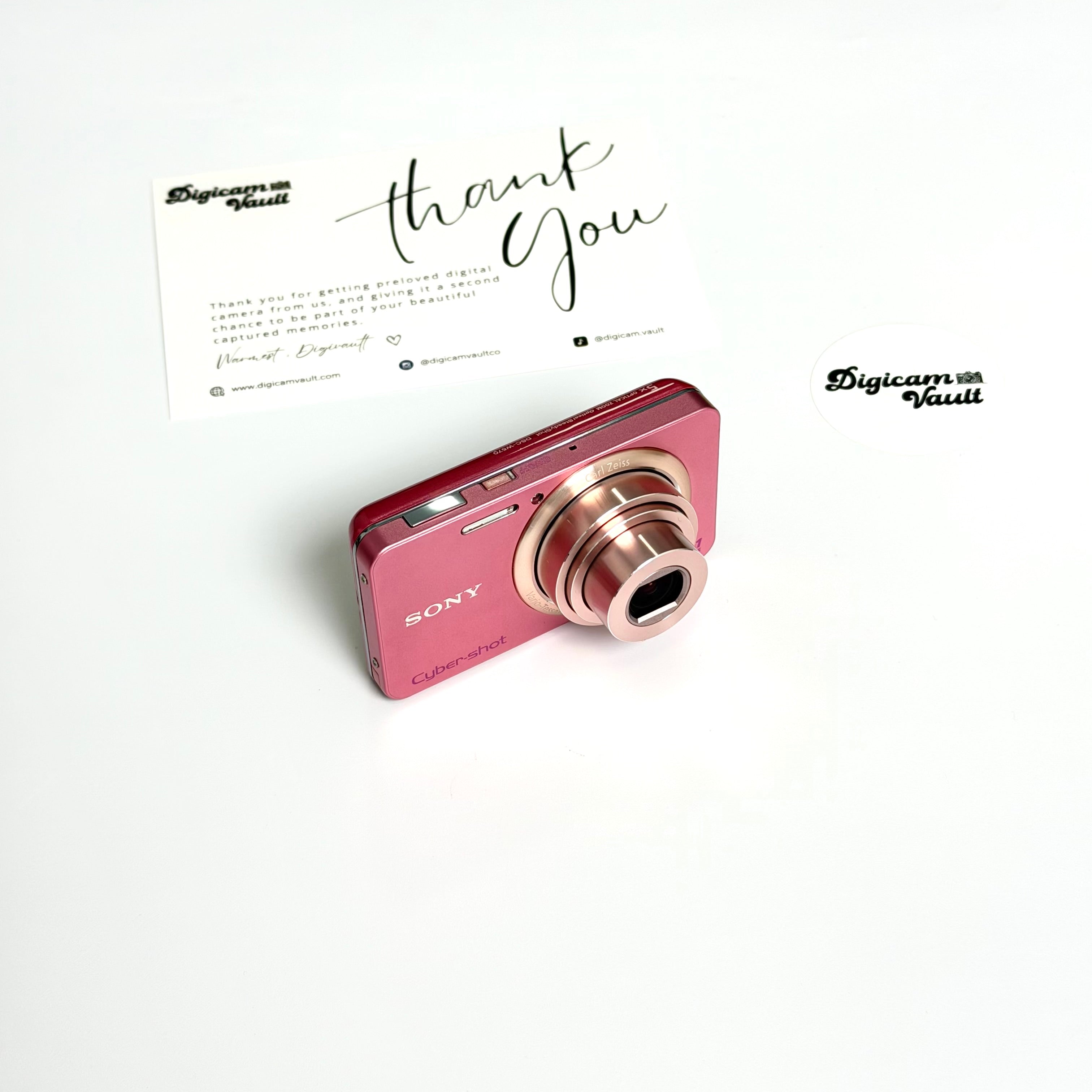 SONY CYBERSHOT W570 [PINK] - TEAM FAV✮