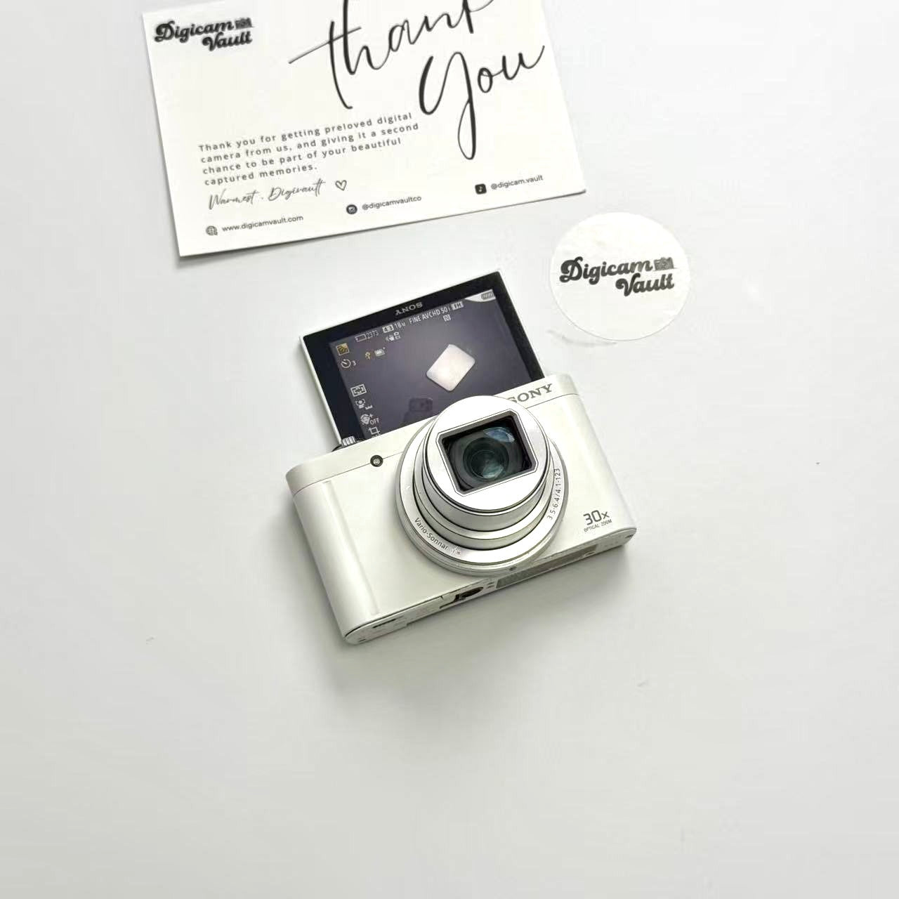 SONY CYBERSHOT DSC-WX500 [WHITE]