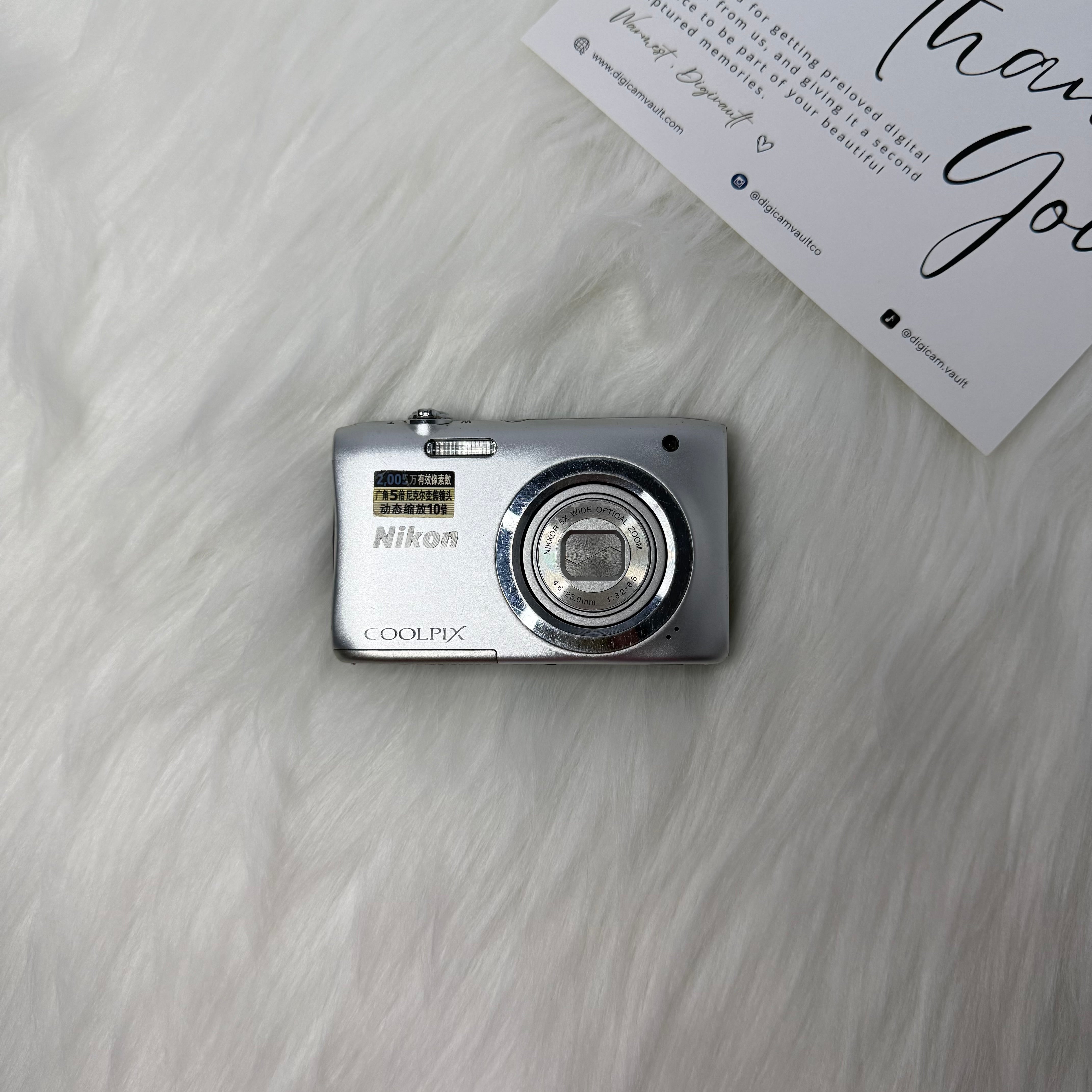NIKON COOLPIX A100 [SILVER]