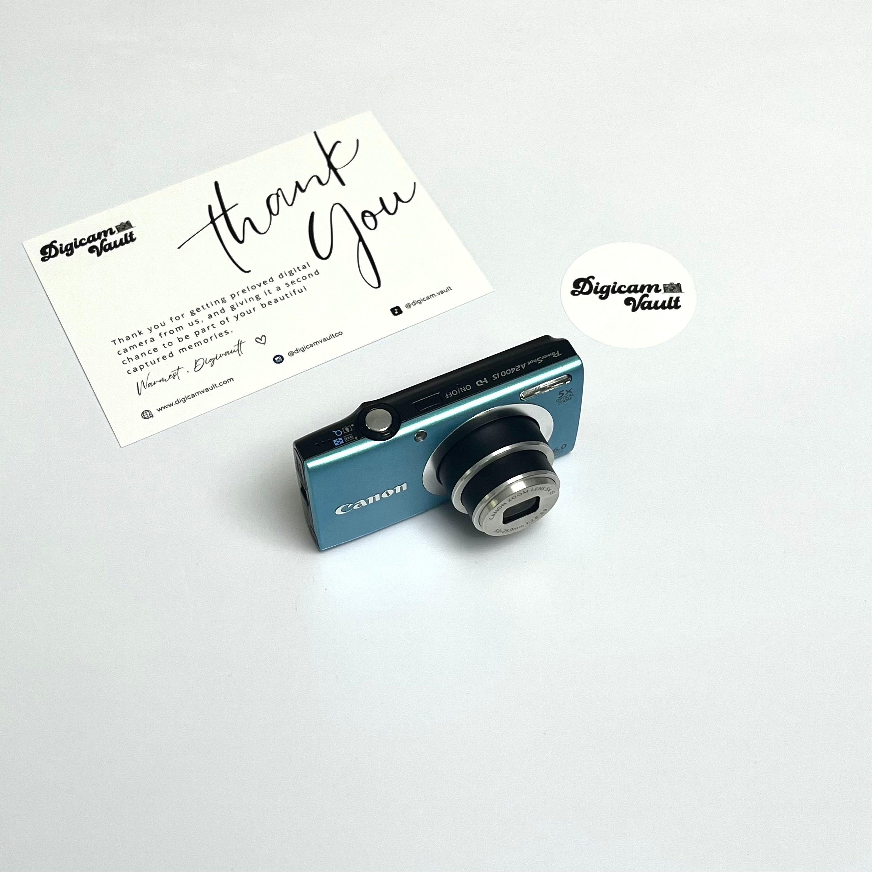 CANON POWERSHOT A2400 IS [BLUE]