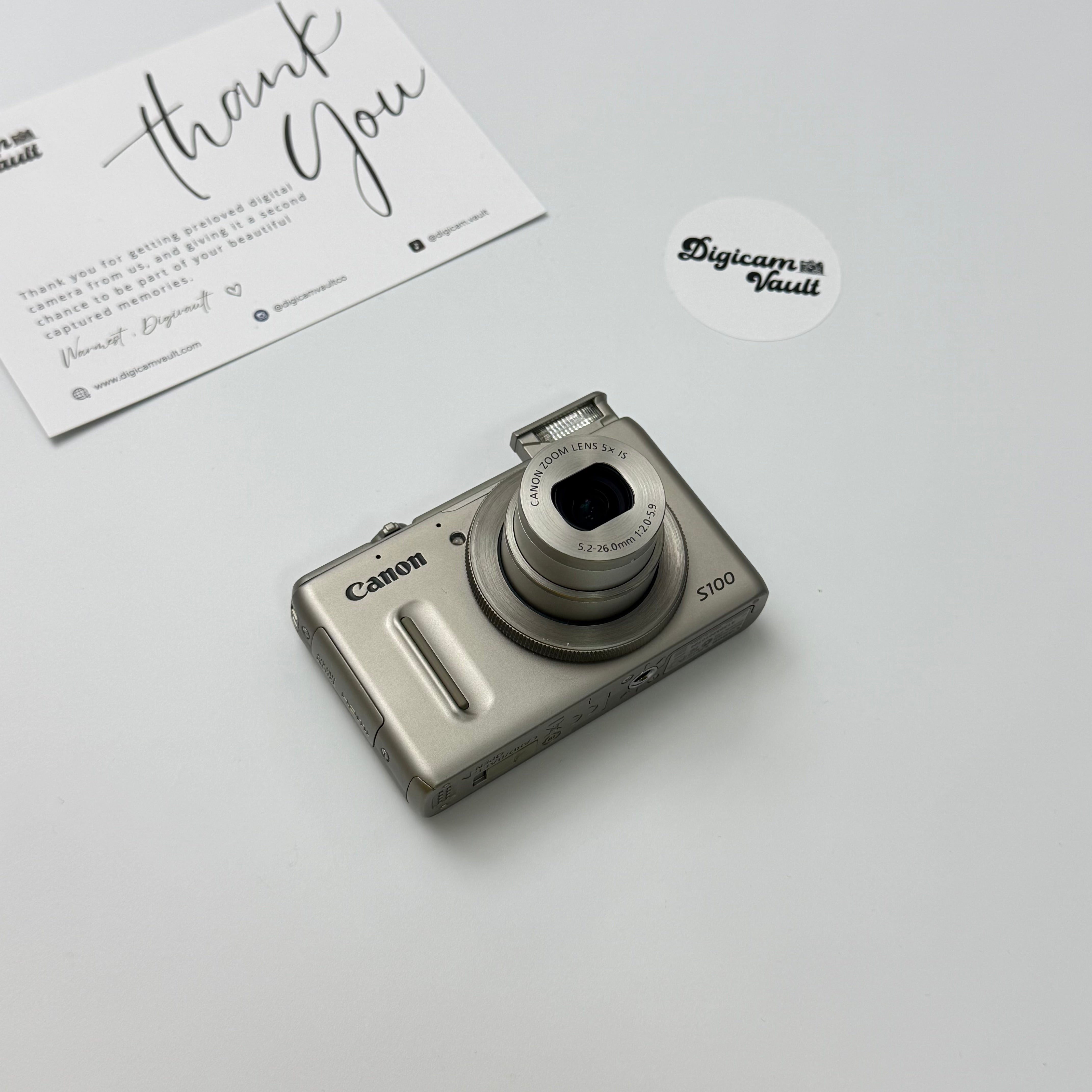 CANON POWERSHOT S100 [SILVER]