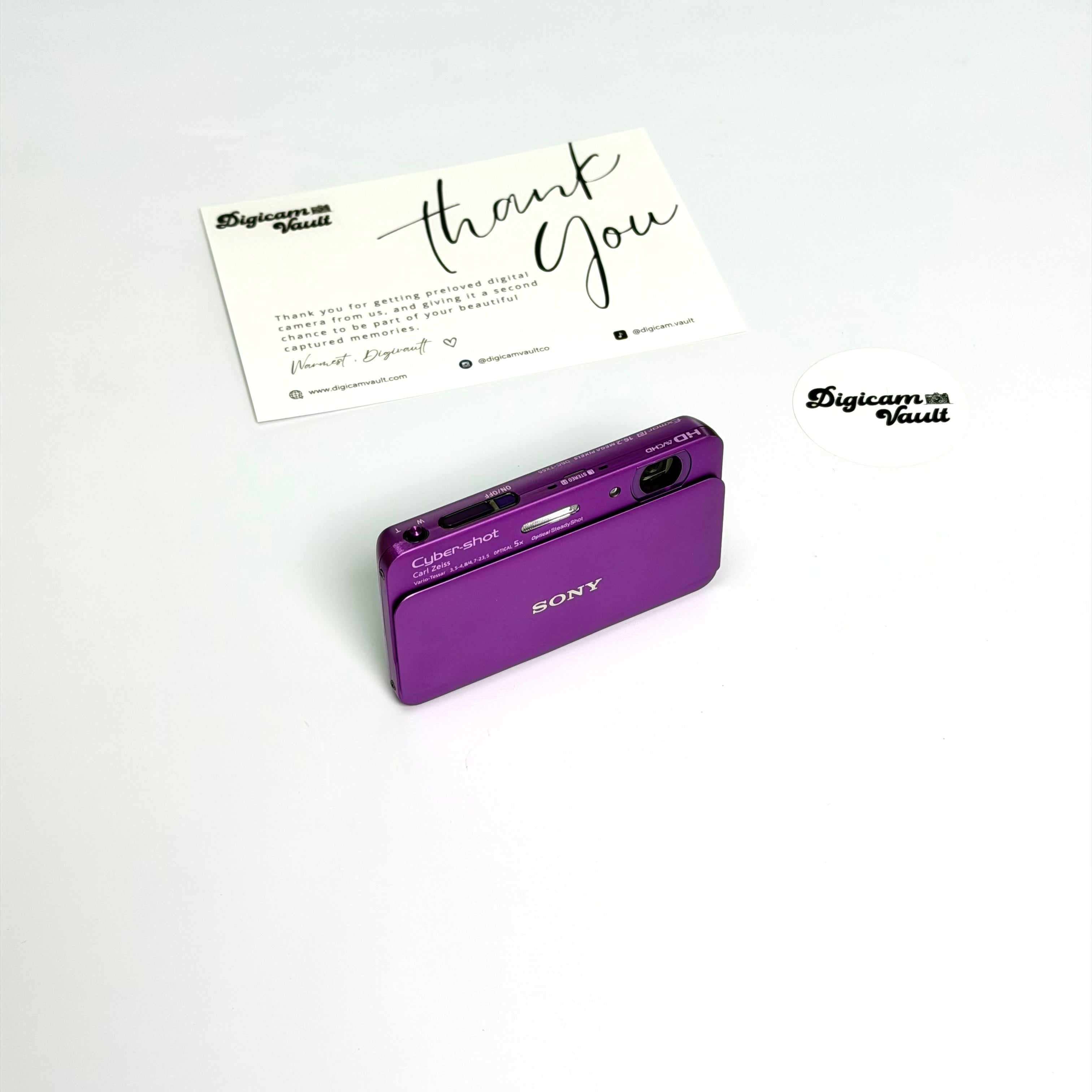 SONY CYBERSHOT DSC-TX55 [PURPLE]