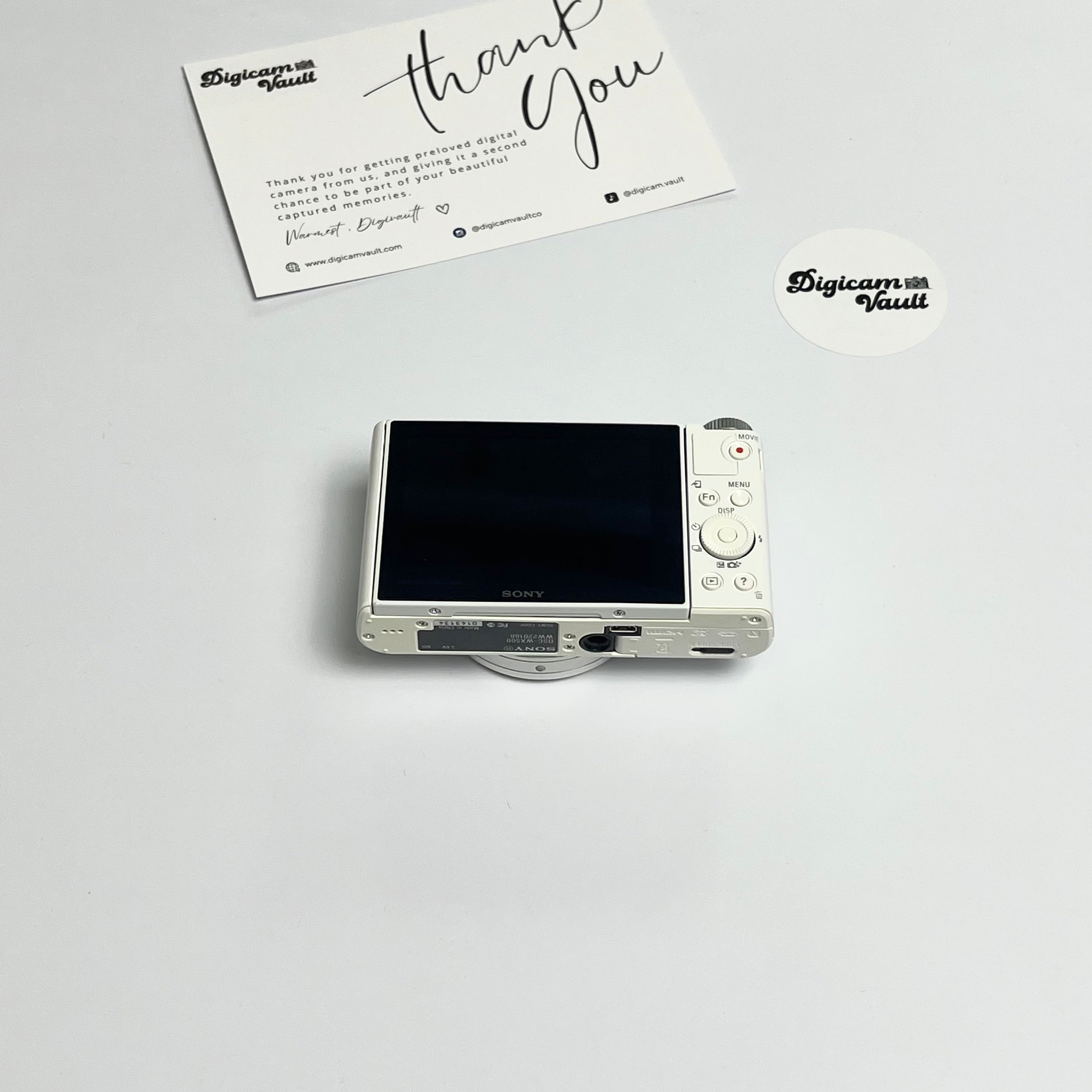 SONY CYBERSHOT DSC-WX500 [WHITE]