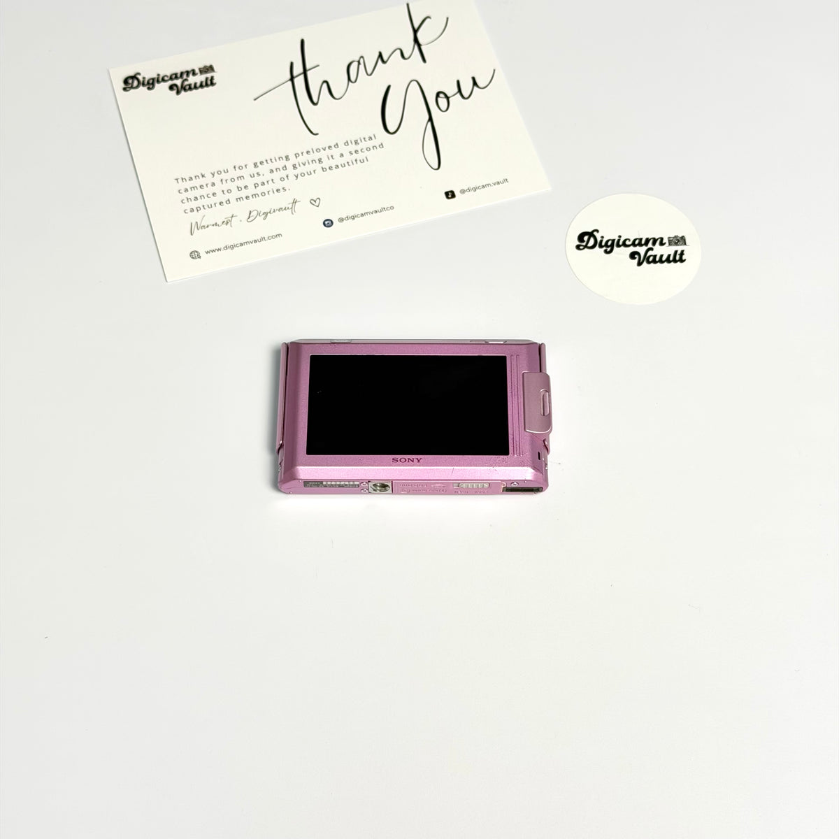 SONY CYBERSHOT T77 [PINK]