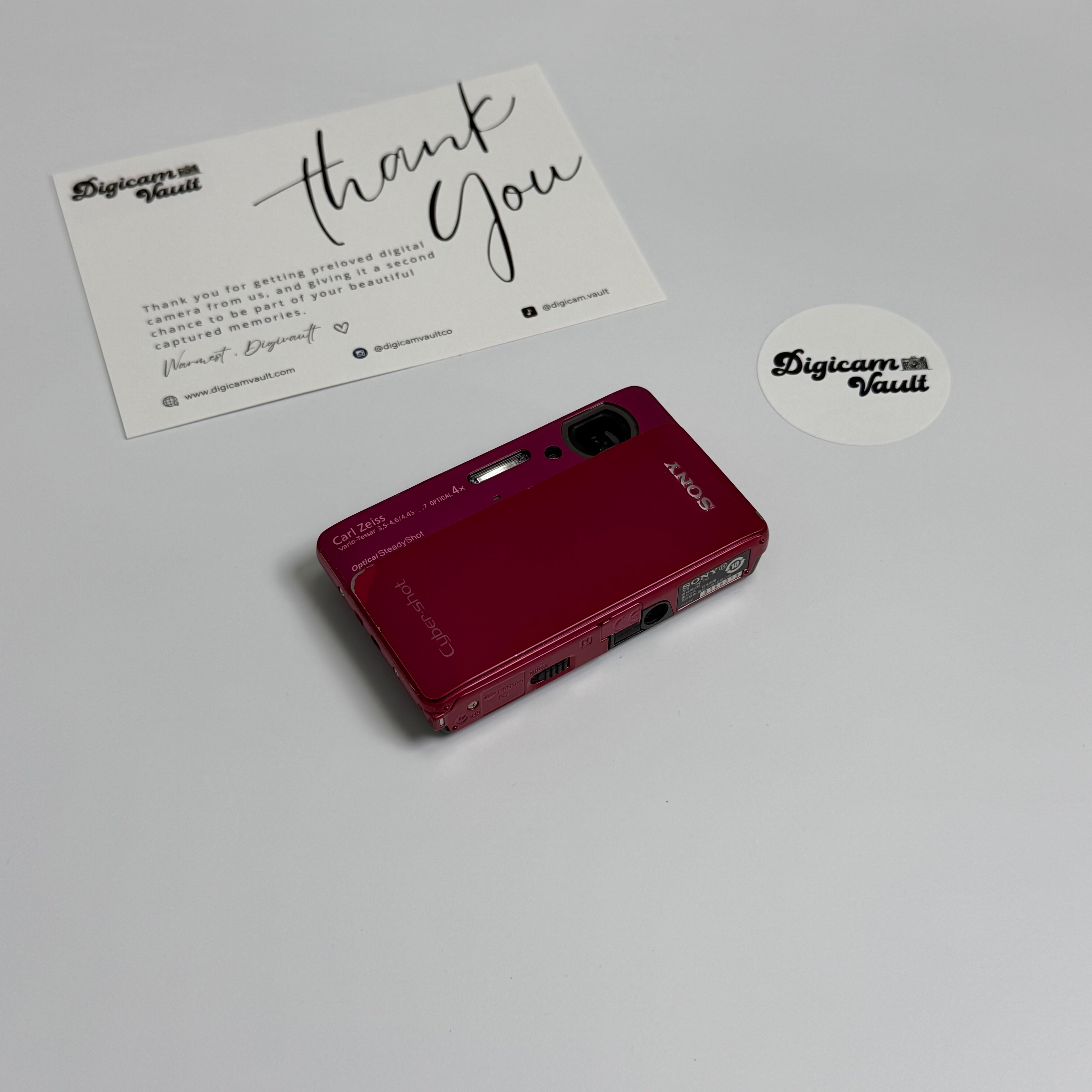 Sony Cyber Shot Digital Camera DSC-TX5 Pink