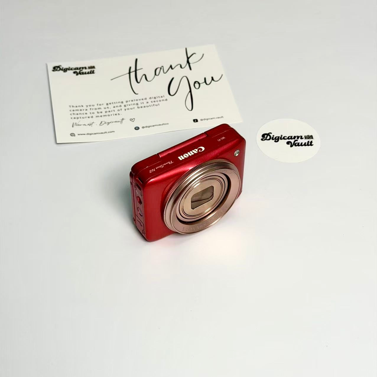 CANON POWERSHOT N2 [ROSE PINK] - RARE ✮