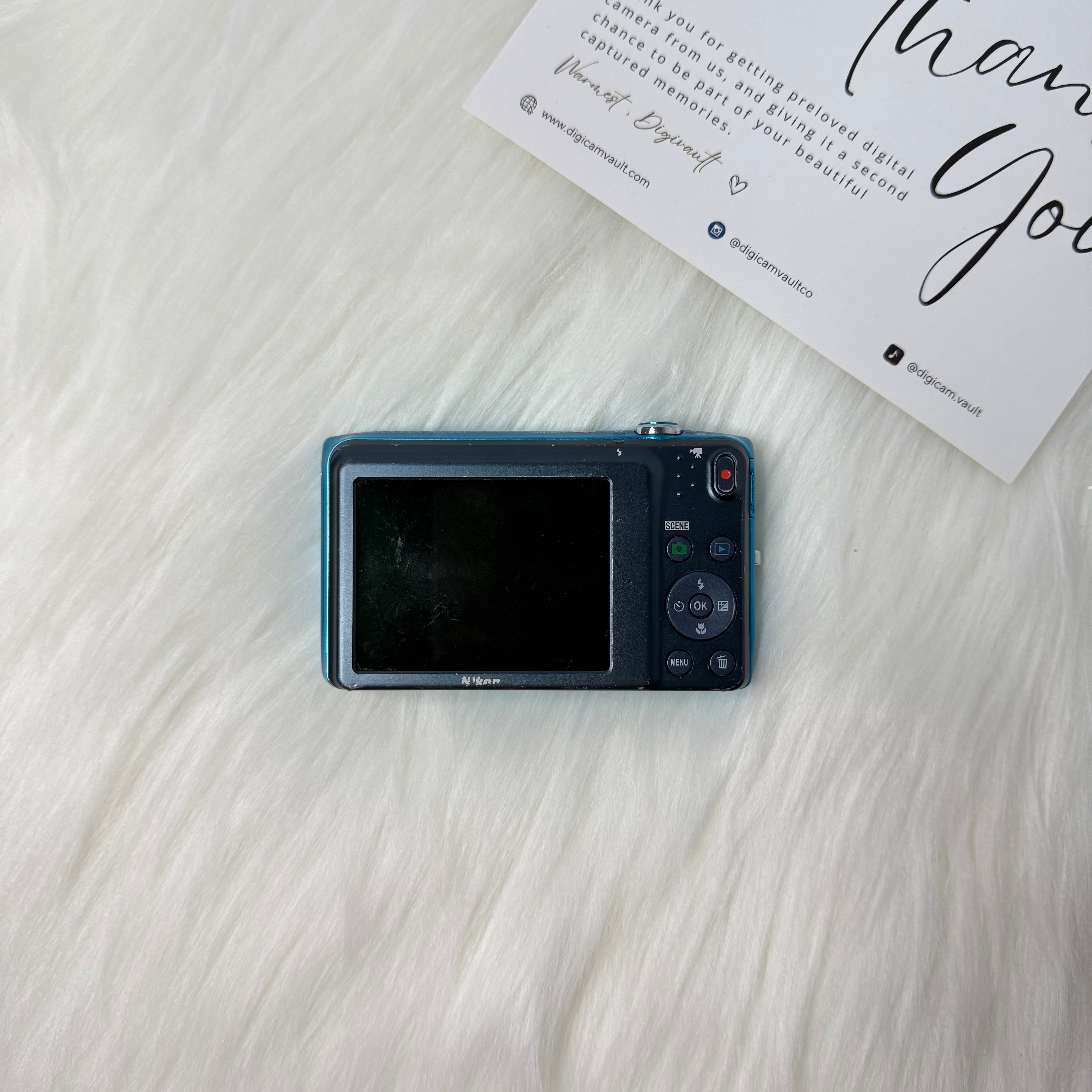 NIKON COOLPIX S3500 [BLUE]