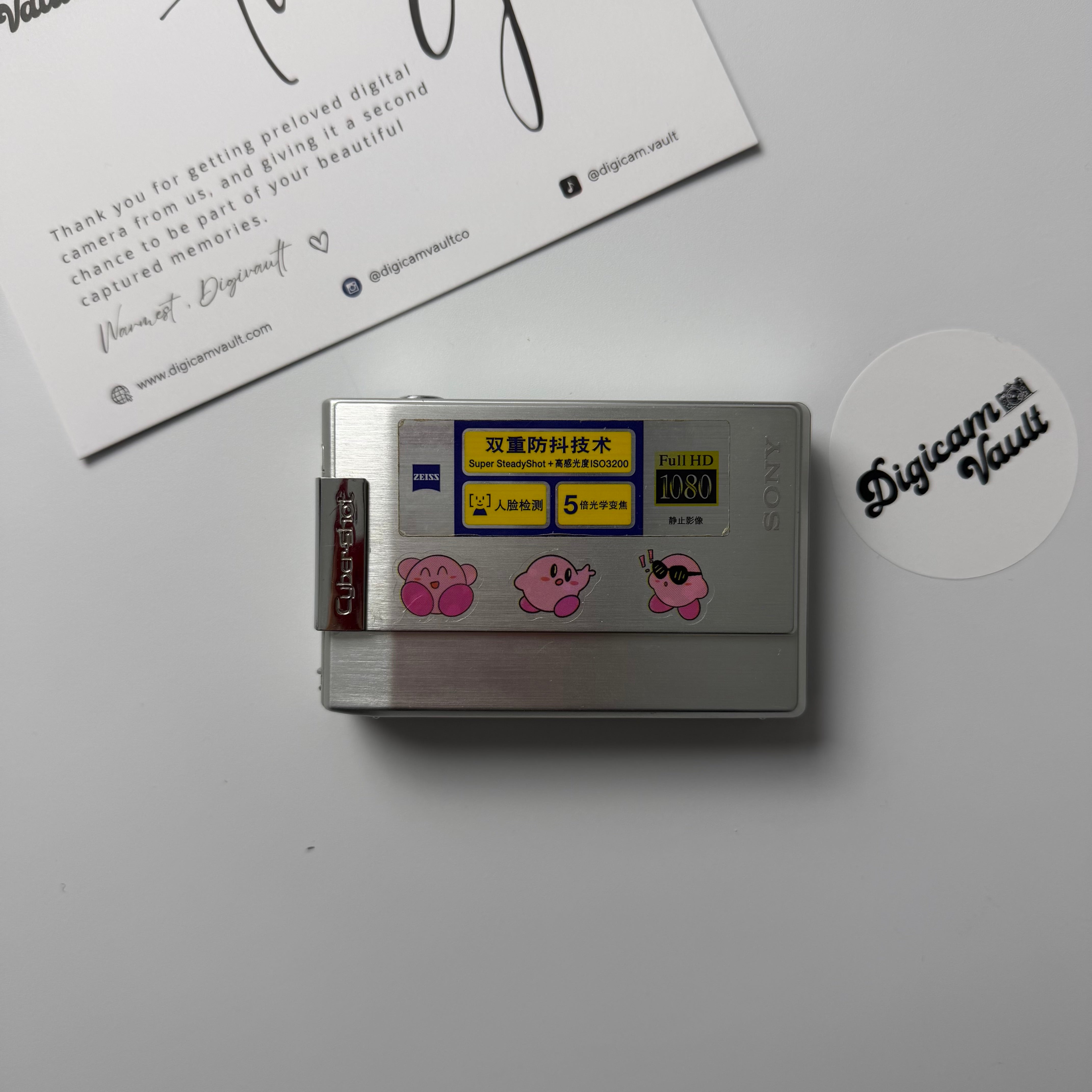 SONY CYBERSHOT DSC-T100 [SILVER]