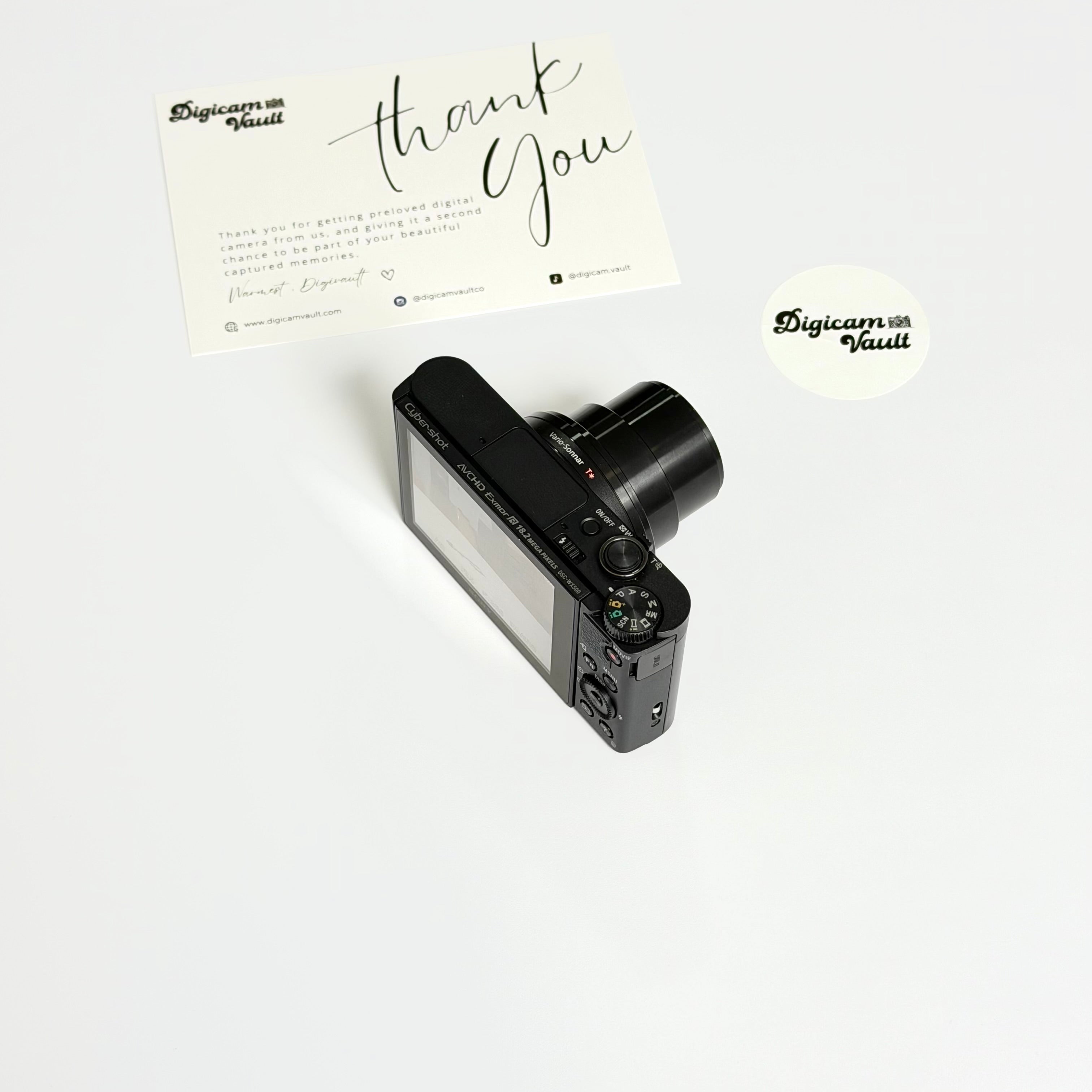 SONY CYBERSHOT DSC-WX500 [BLACK]