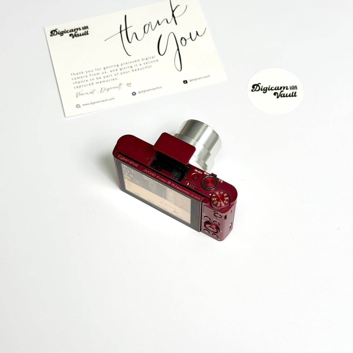 SONY CYBERSHOT DSC-WX500 [RED] - RARE ✮
