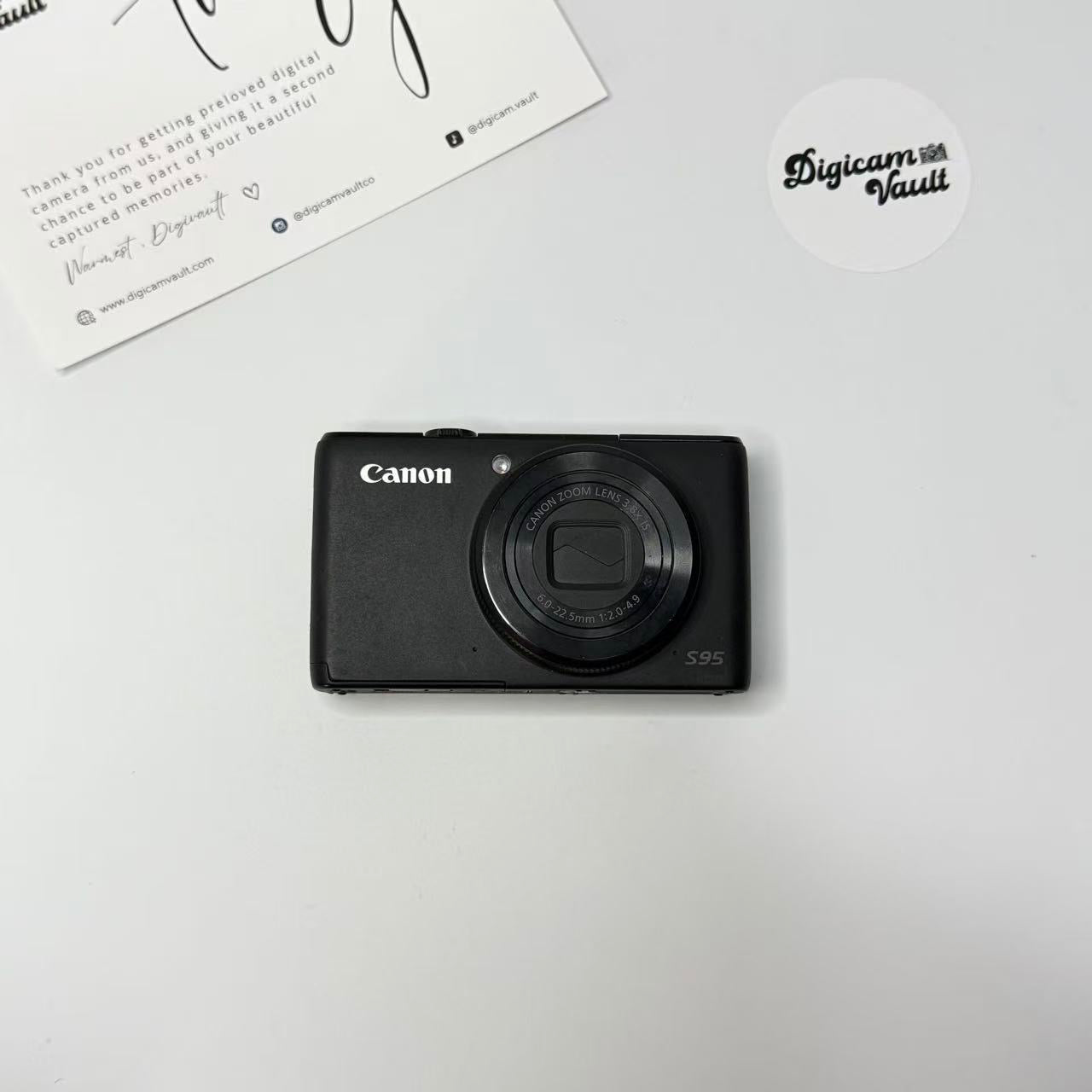 CANON POWERSHOT S95 [BLACK] - DUPE G7X