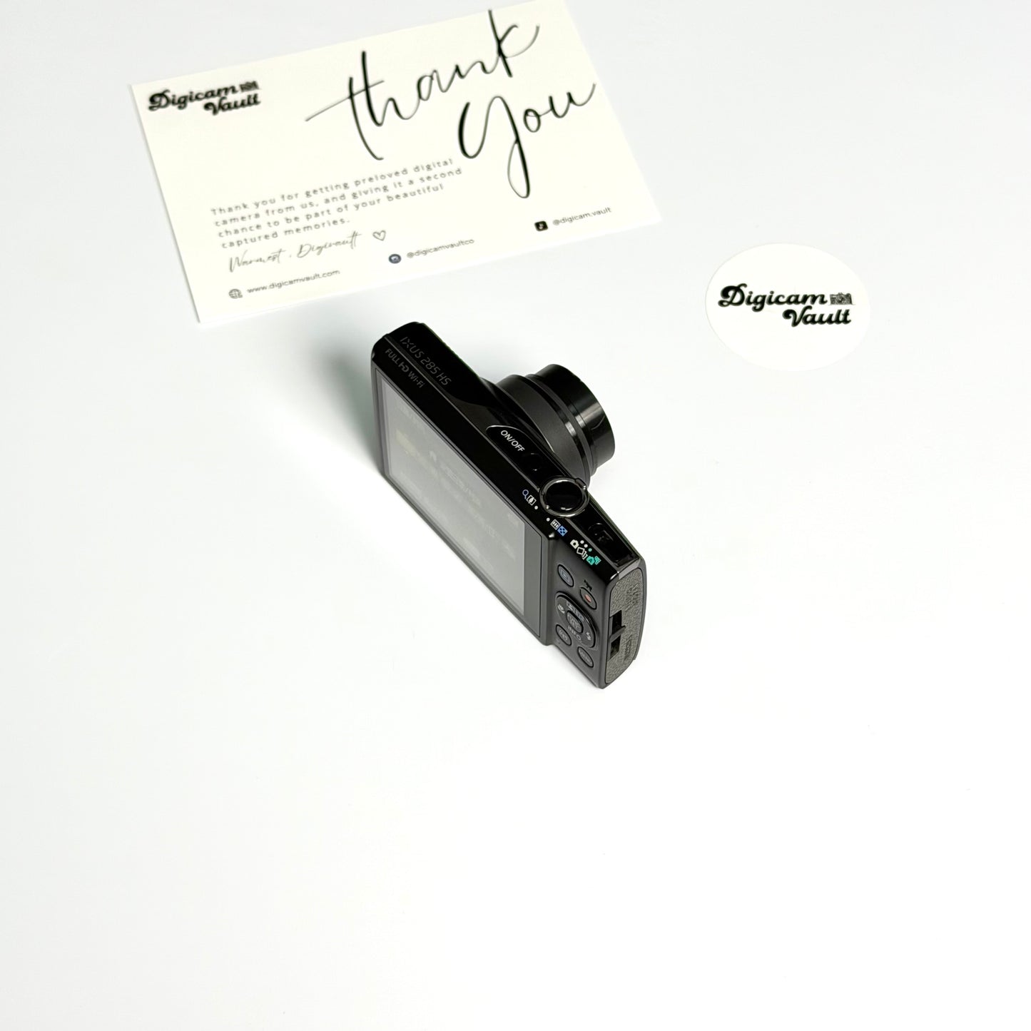 CANON POWERSHOT ELPH 360 HS / IXUS 285 [BLACK] - POPULAR ✮