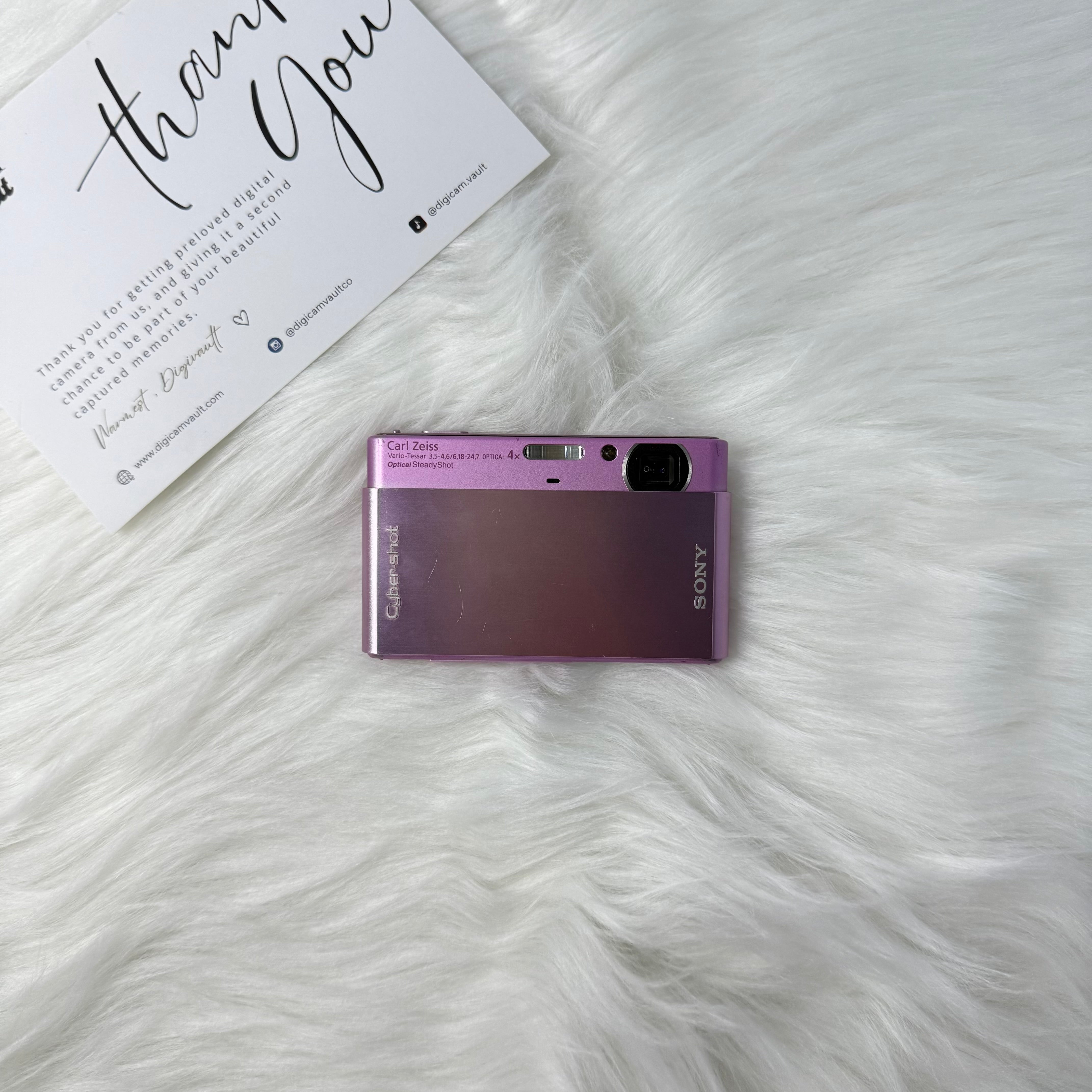 SONY CYBERSHOT DSC-T77 [PINK]
