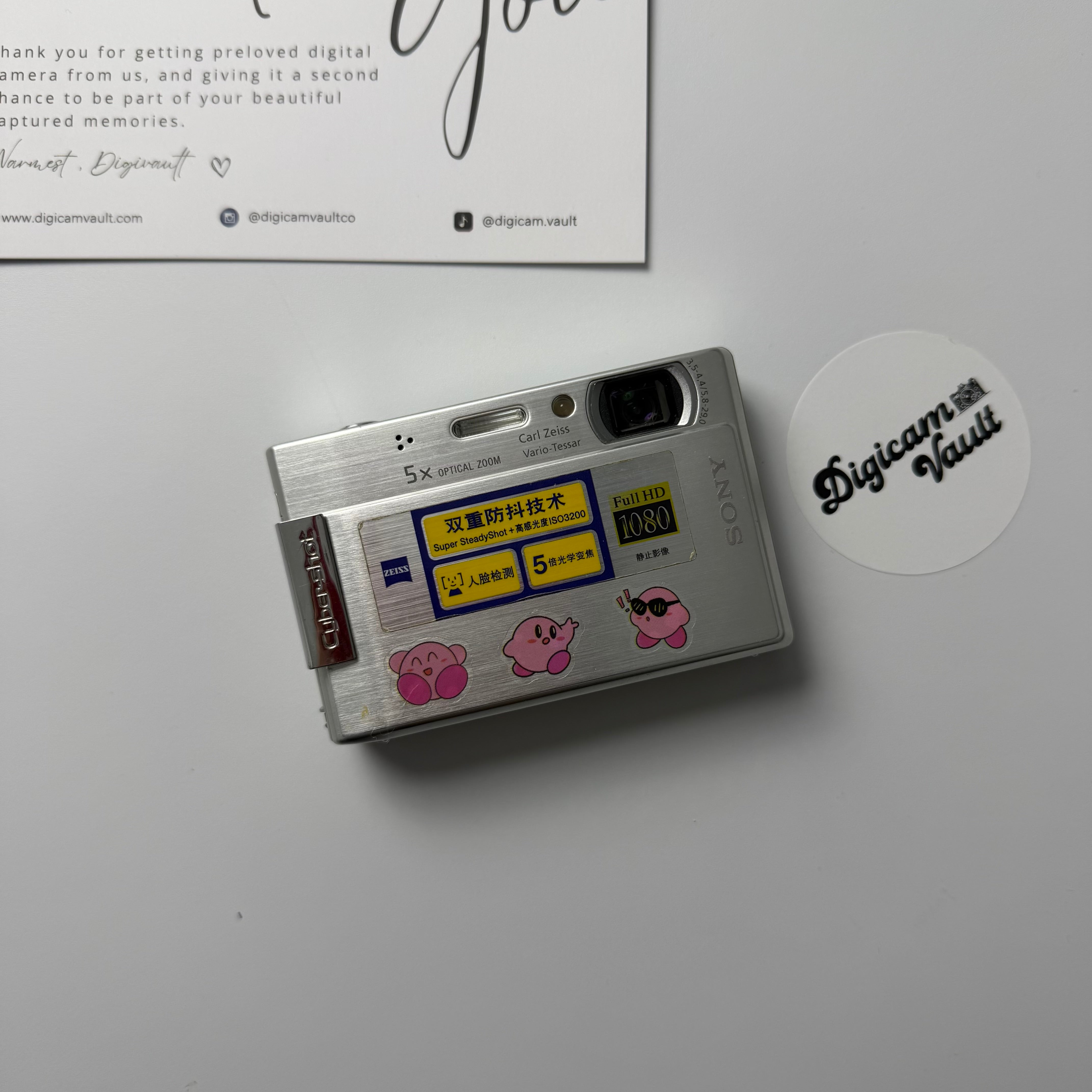 SONY CYBERSHOT DSC-T100 [SILVER]