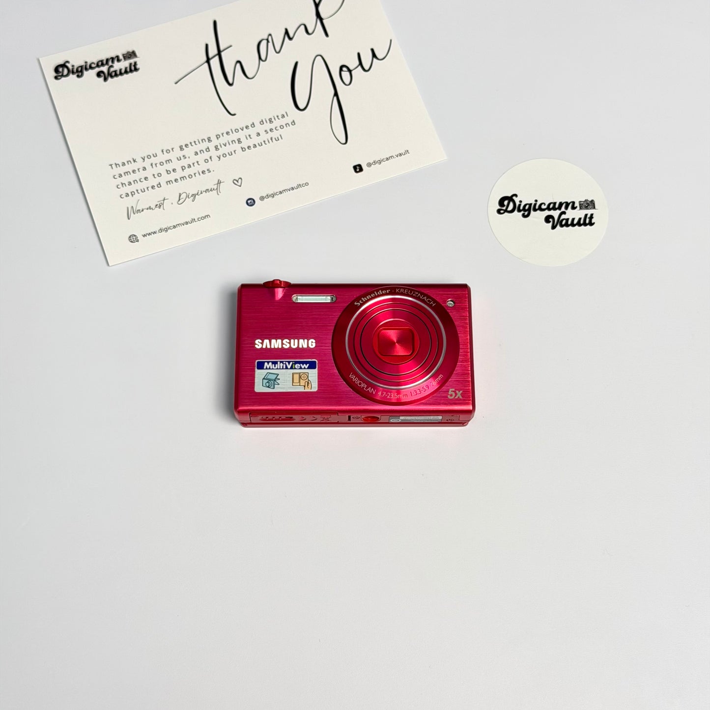 SAMSUNG MV800 [RED] - RARE ✮