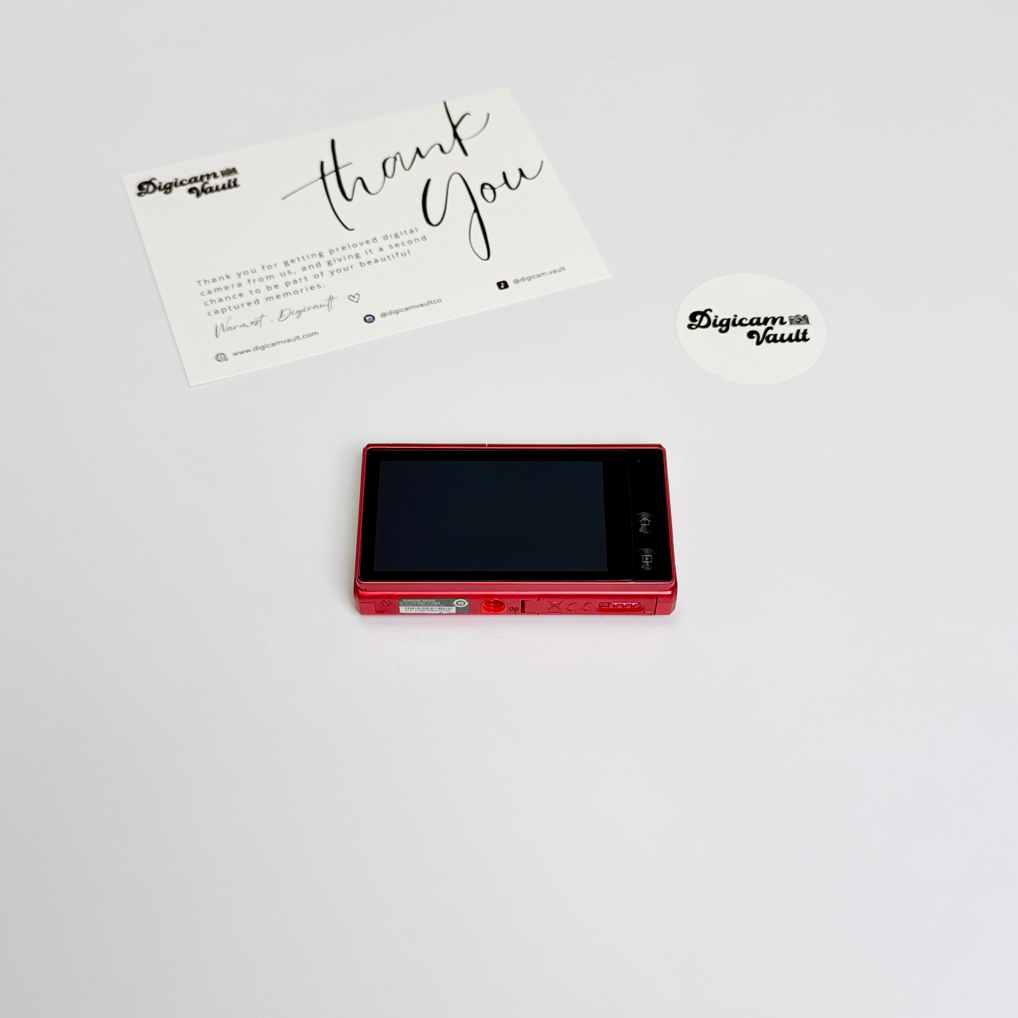 SAMSUNG MV800 [RED]