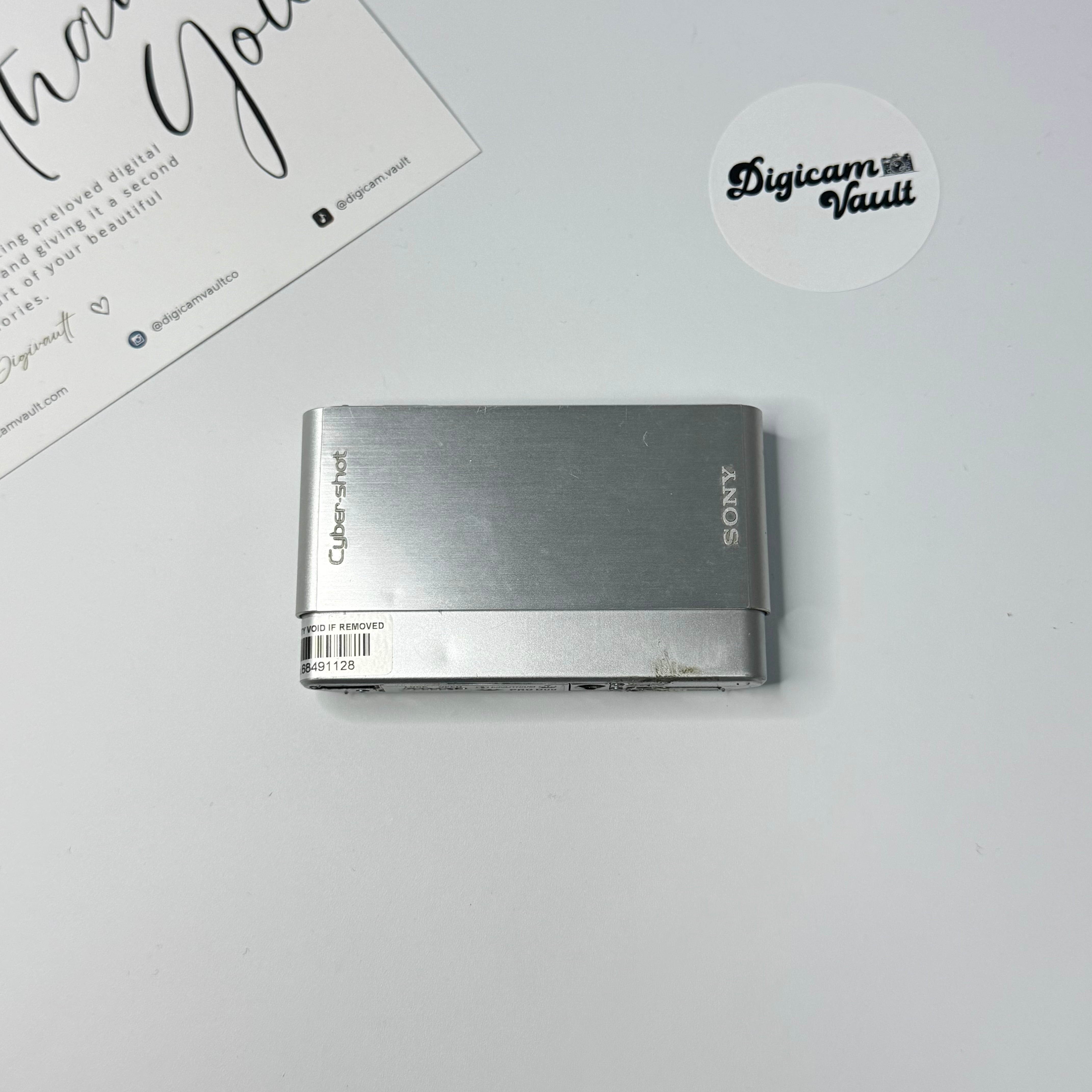 SONY CYBERSHOT DSC-T77 [SILVER]