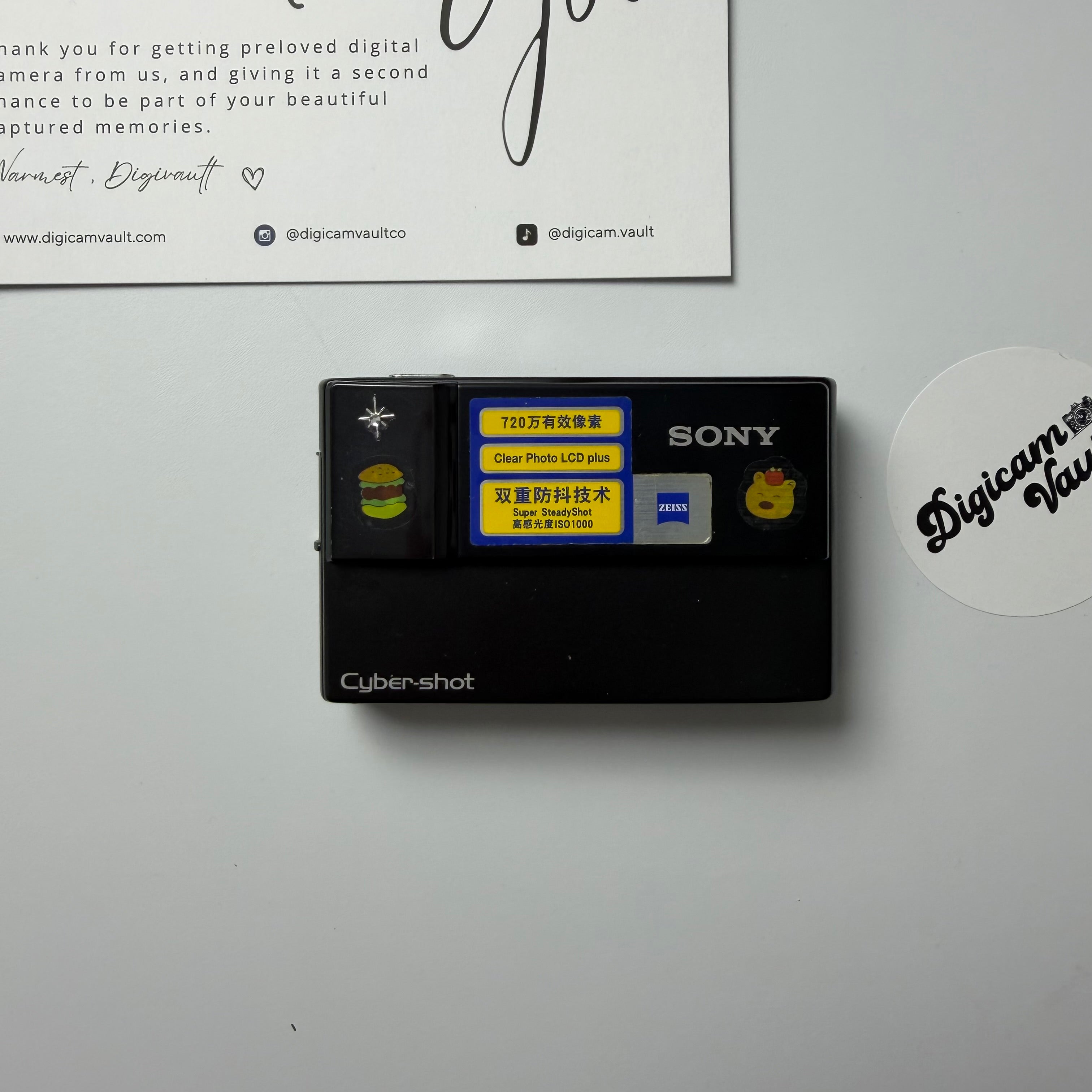 SONY CYBERSHOT DSC-T10 [BLACK]