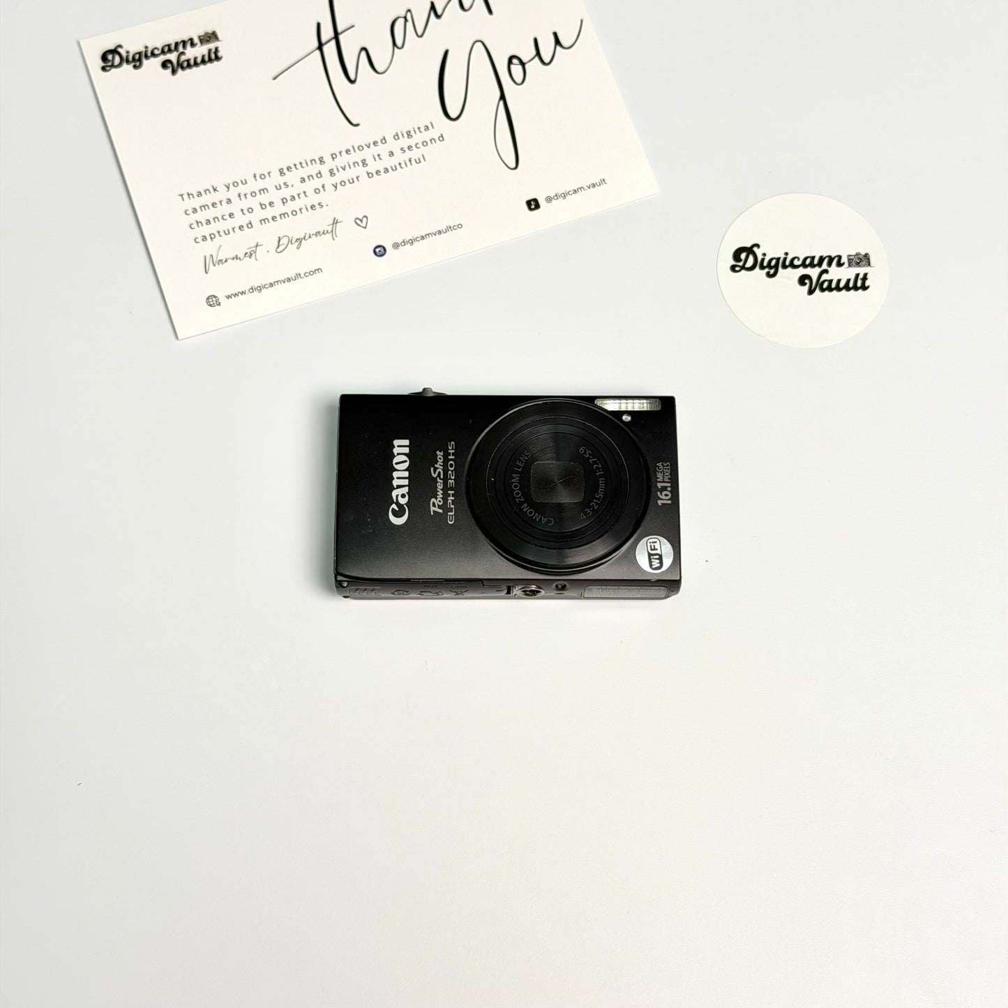 CANON POWERSHOT ELPH 320 HS / IXY 420F [BLACK]