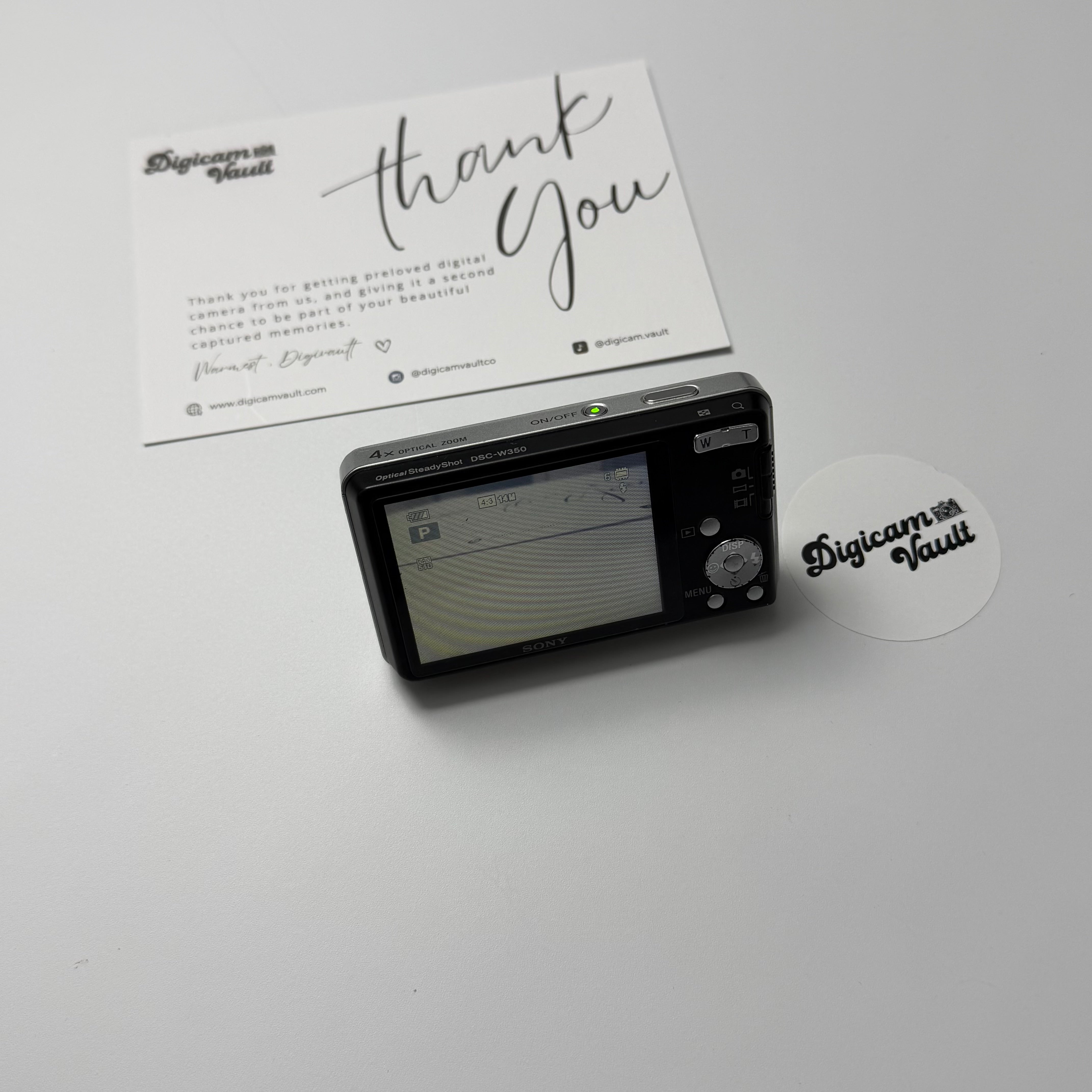 SONY CYBERSHOT DSC-W350 [SILVER]