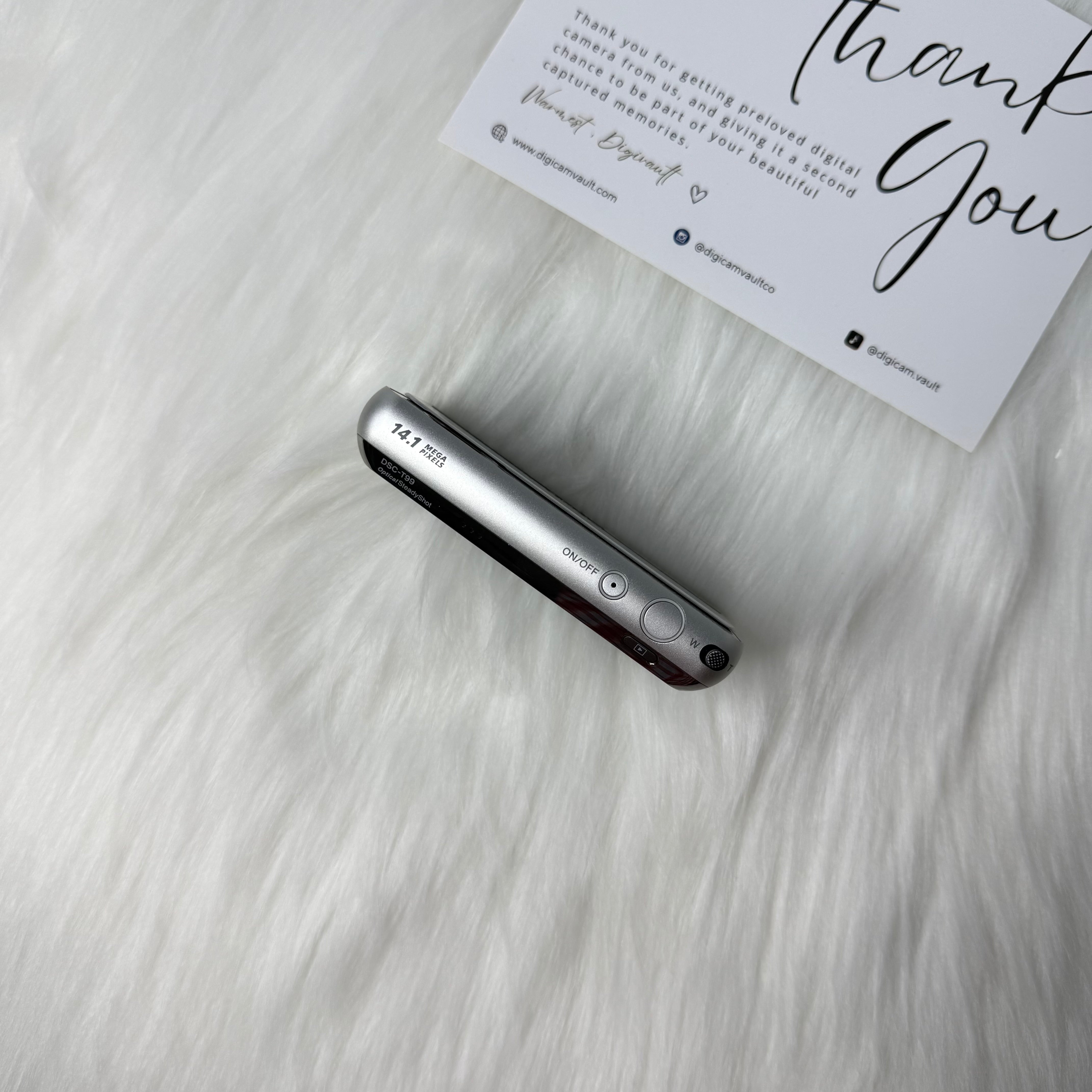 SONY CYBERSHOT DSC-T99 [SILVER]