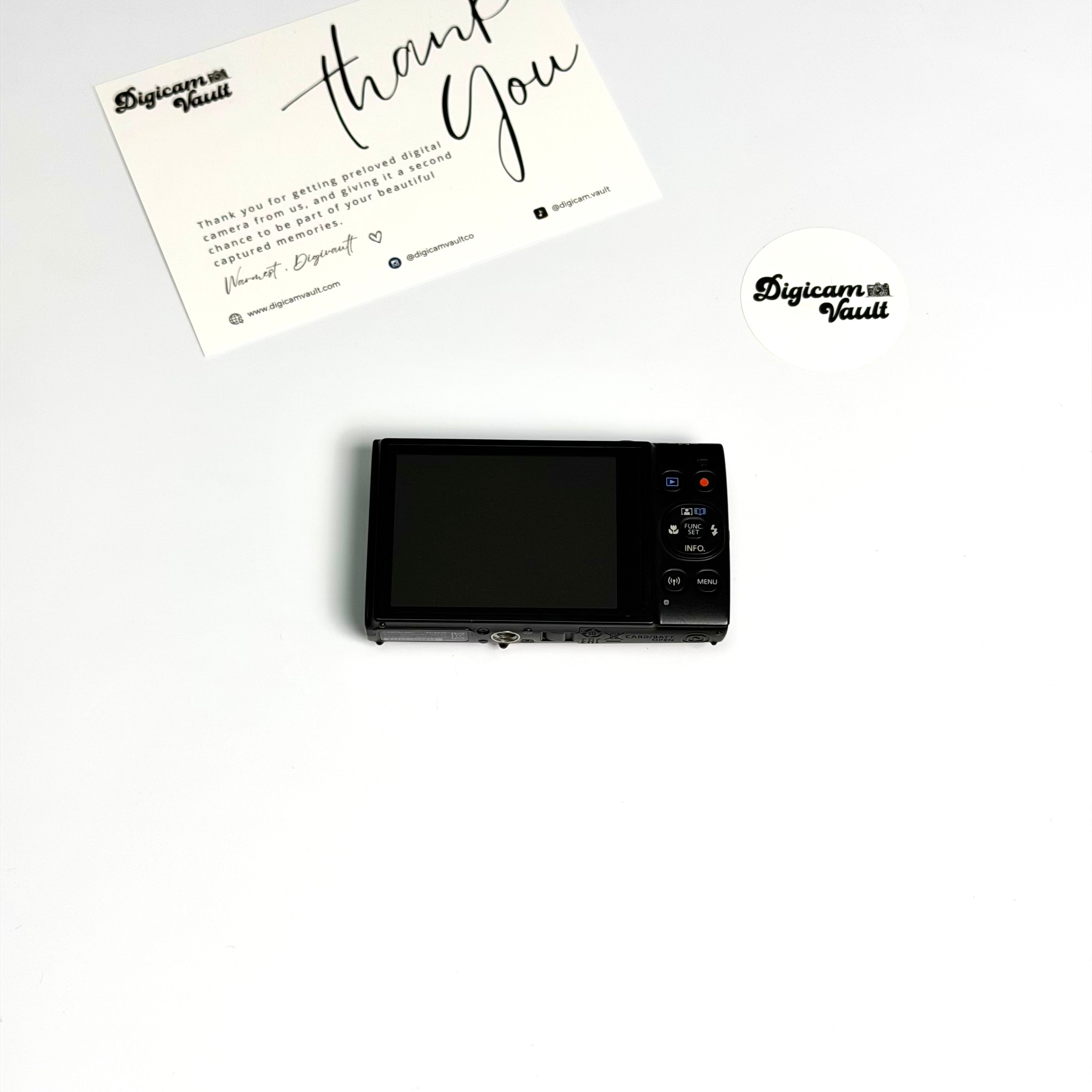 CANON POWERSHOT ELPH 360 HS / IXUS 285 [BLACK] - POPULAR ✮