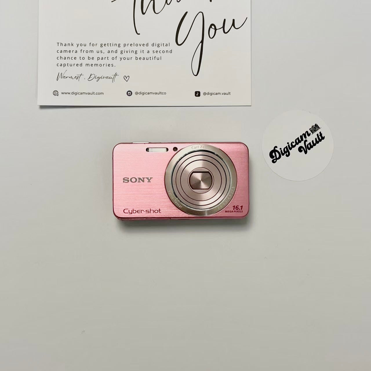 SONY CYBERSHOT DSC-W630 [PINK] - TEAM FAV ✶