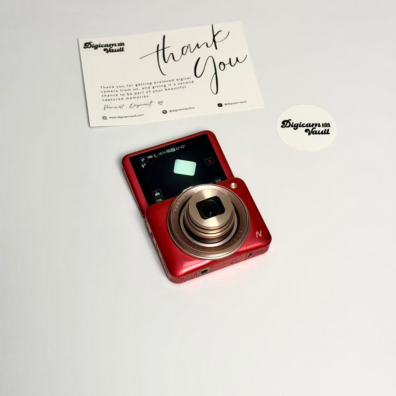 CANON POWERSHOT N2 [ROSE PINK] - RARE ✮