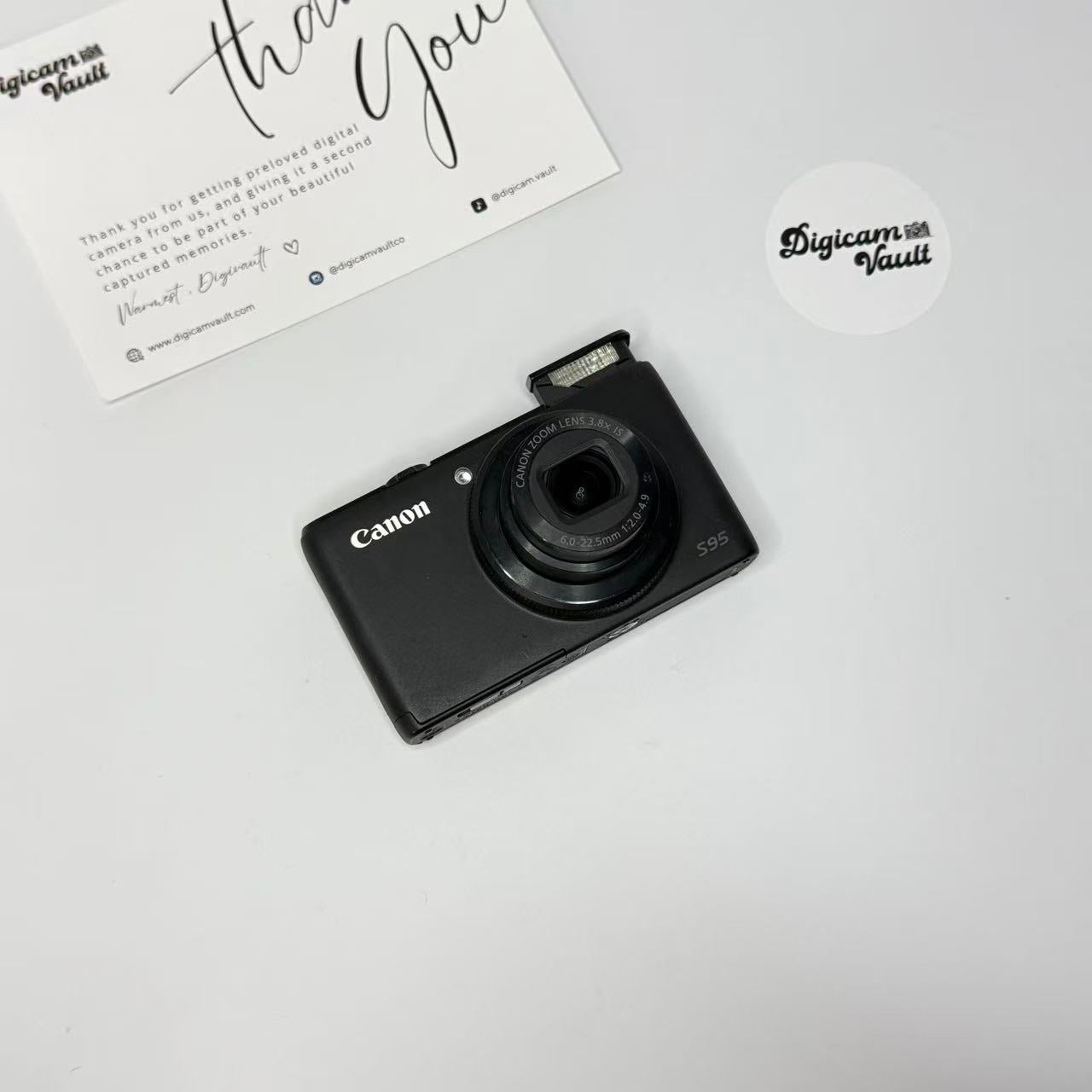 CANON POWERSHOT S95 [BLACK] - DUPE G7X