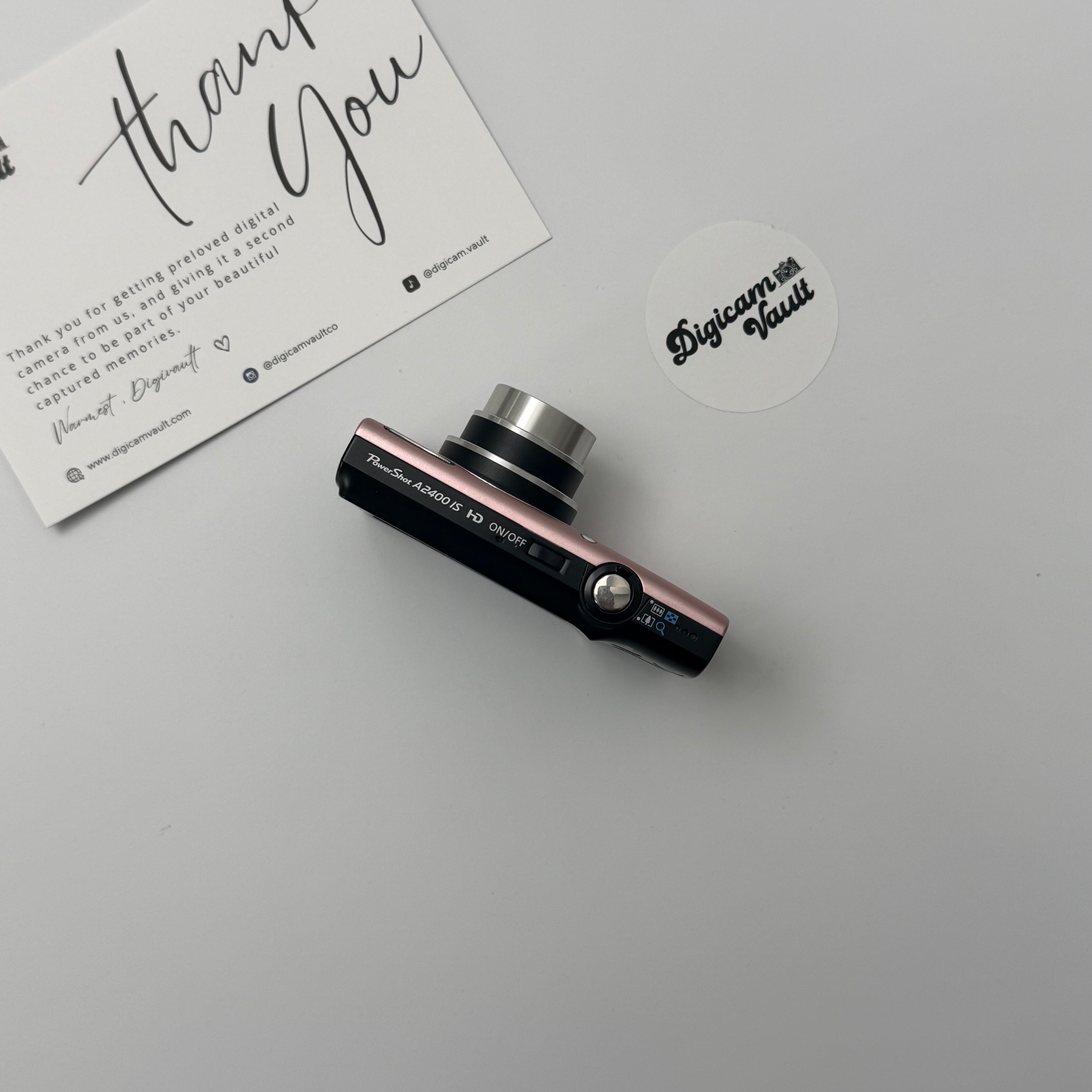 CANON POWERSHOT A2400 IS [PINK]