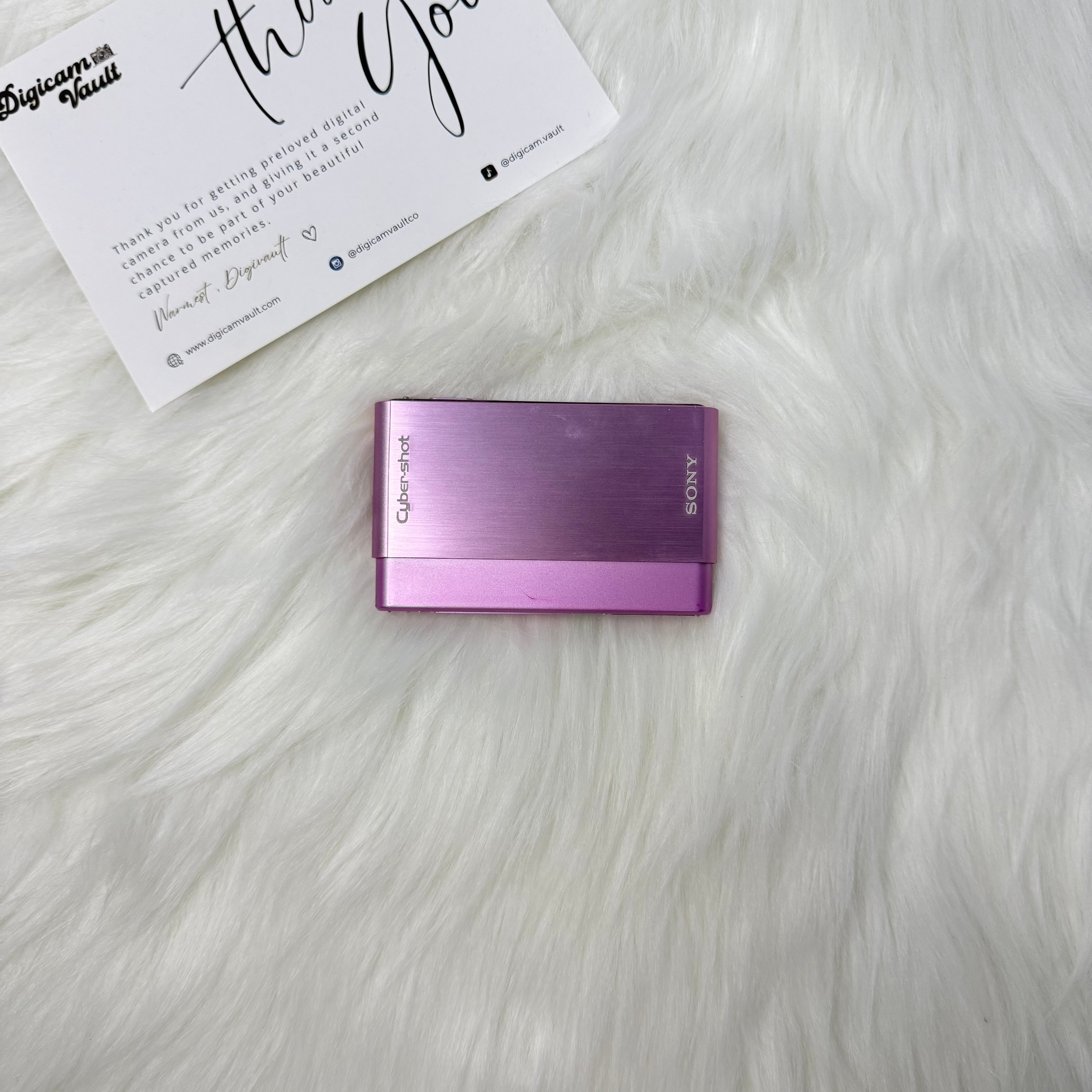 SONY CYBERSHOT DSC-T77 [PINK]