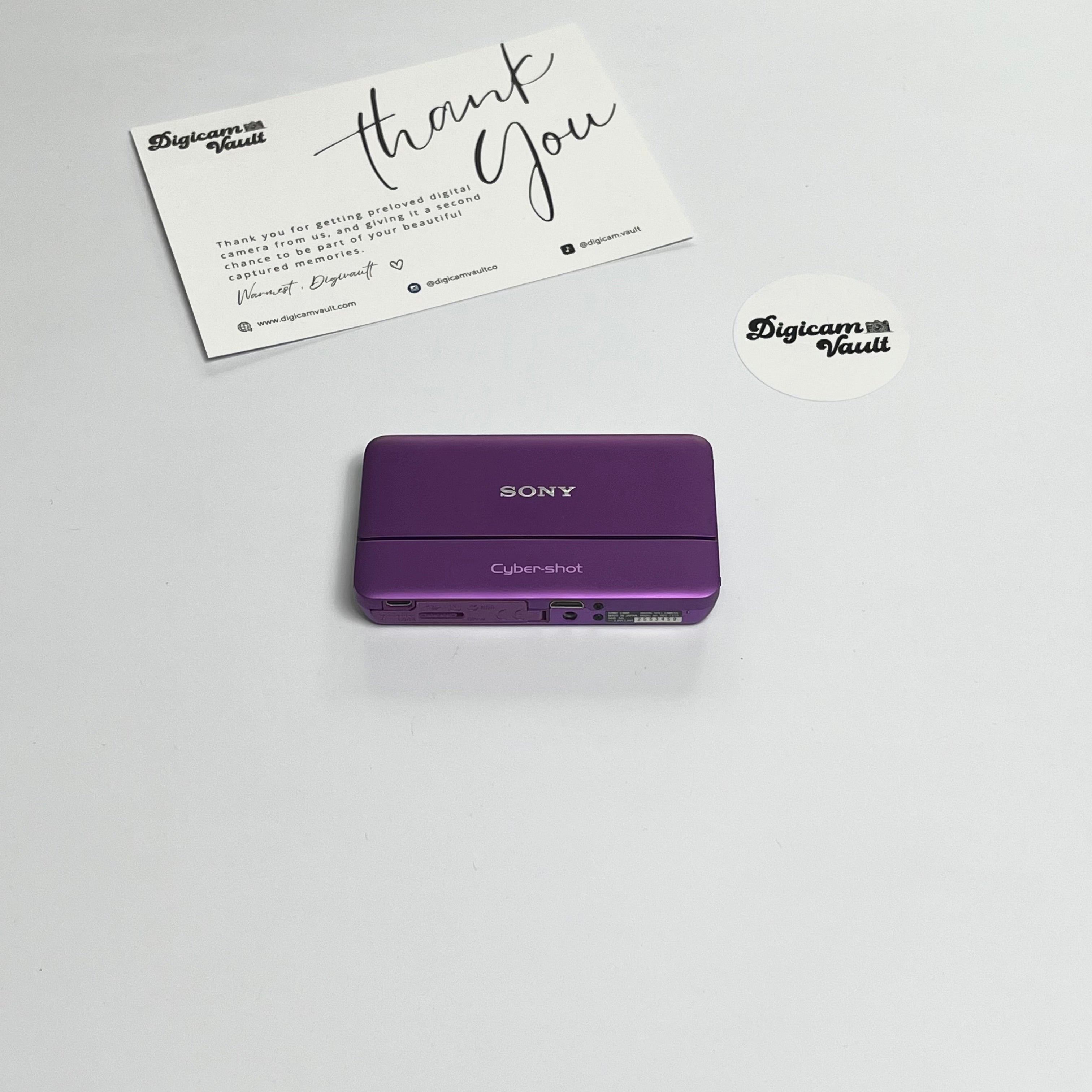 SONY CYBERSHOT DSC-TX55 [PURPLE]