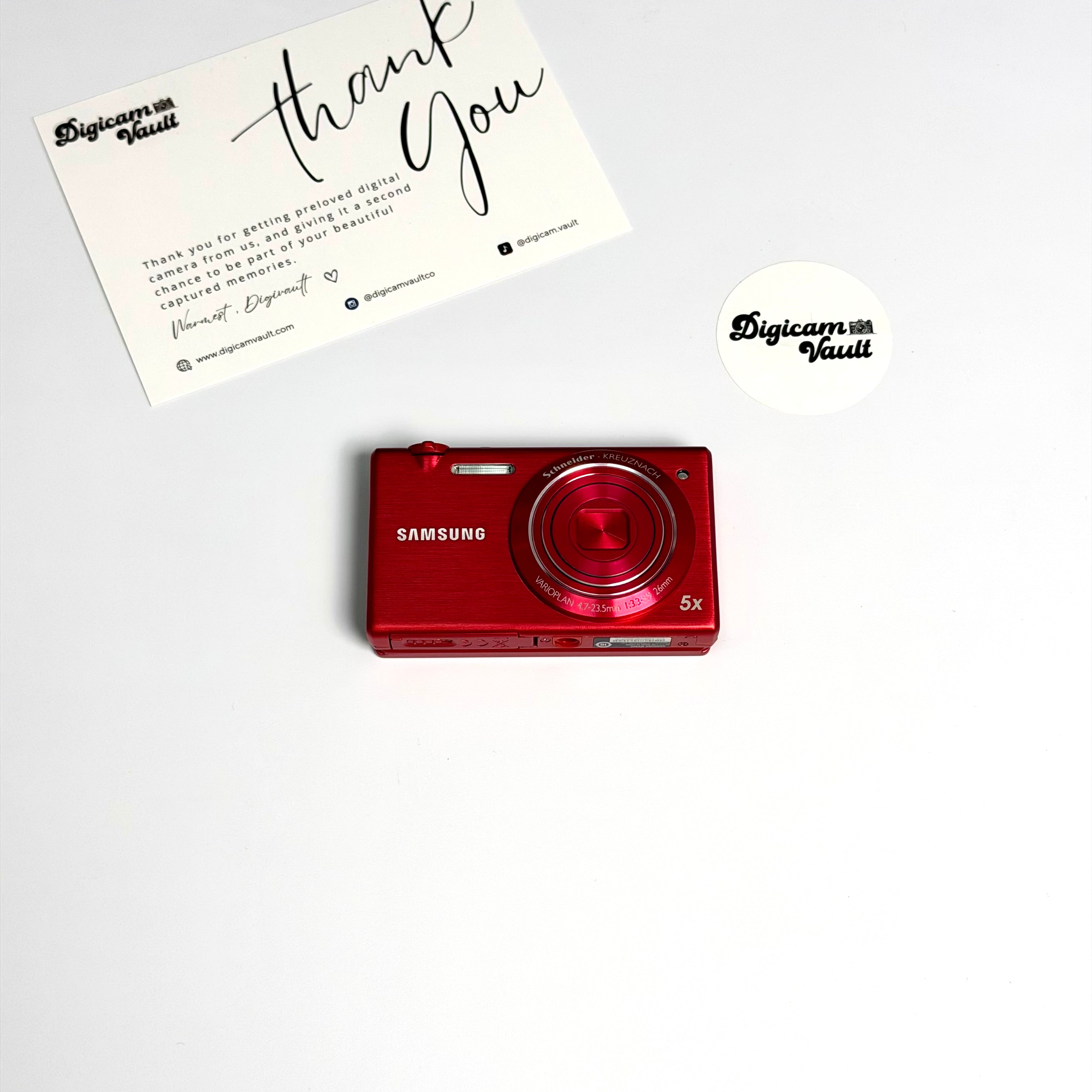 SAMSUNG MV800 [RED] - RARE ✮