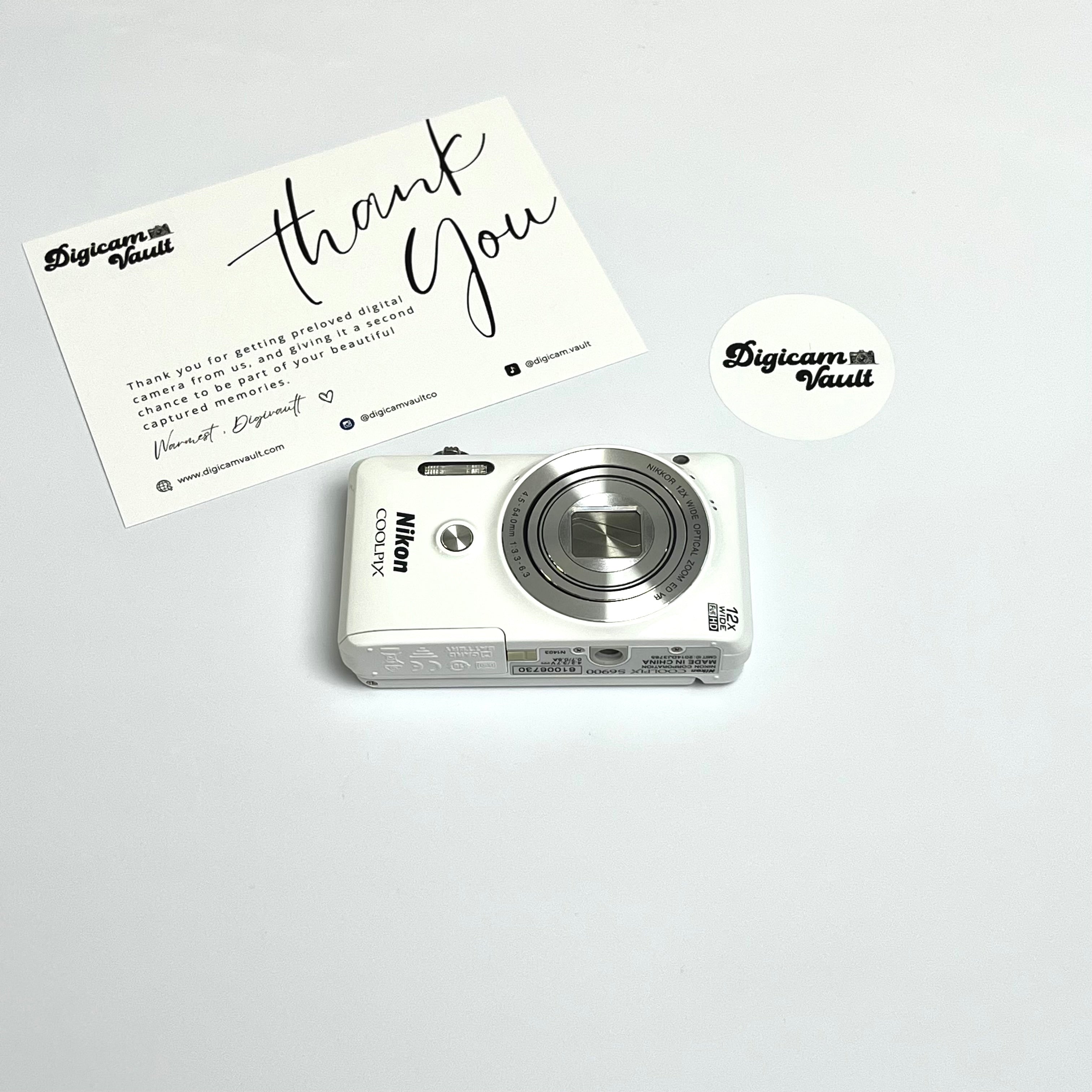 NIKON COOLPIX S6900 [WHITE]