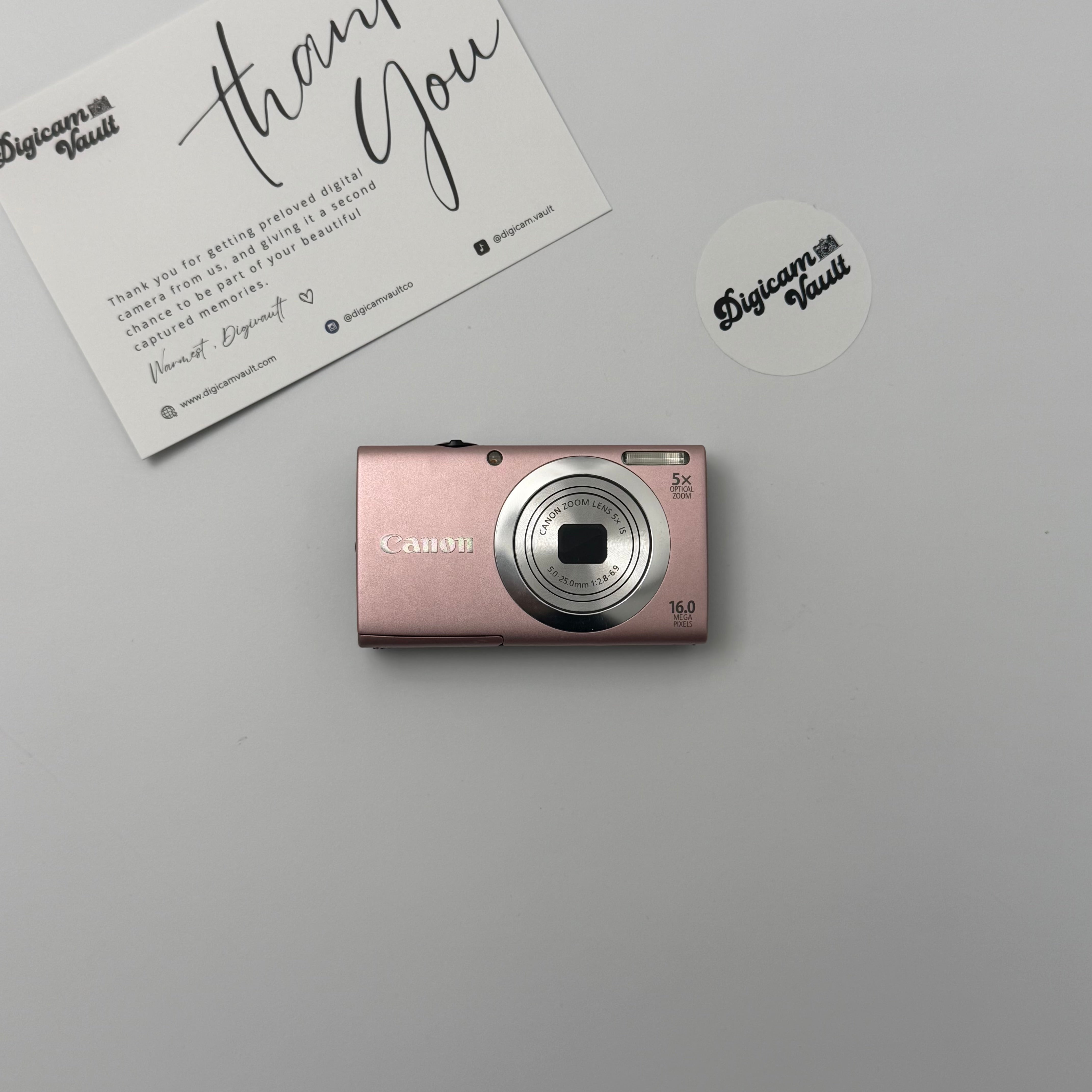 CANON POWERSHOT A2400 IS [PINK]