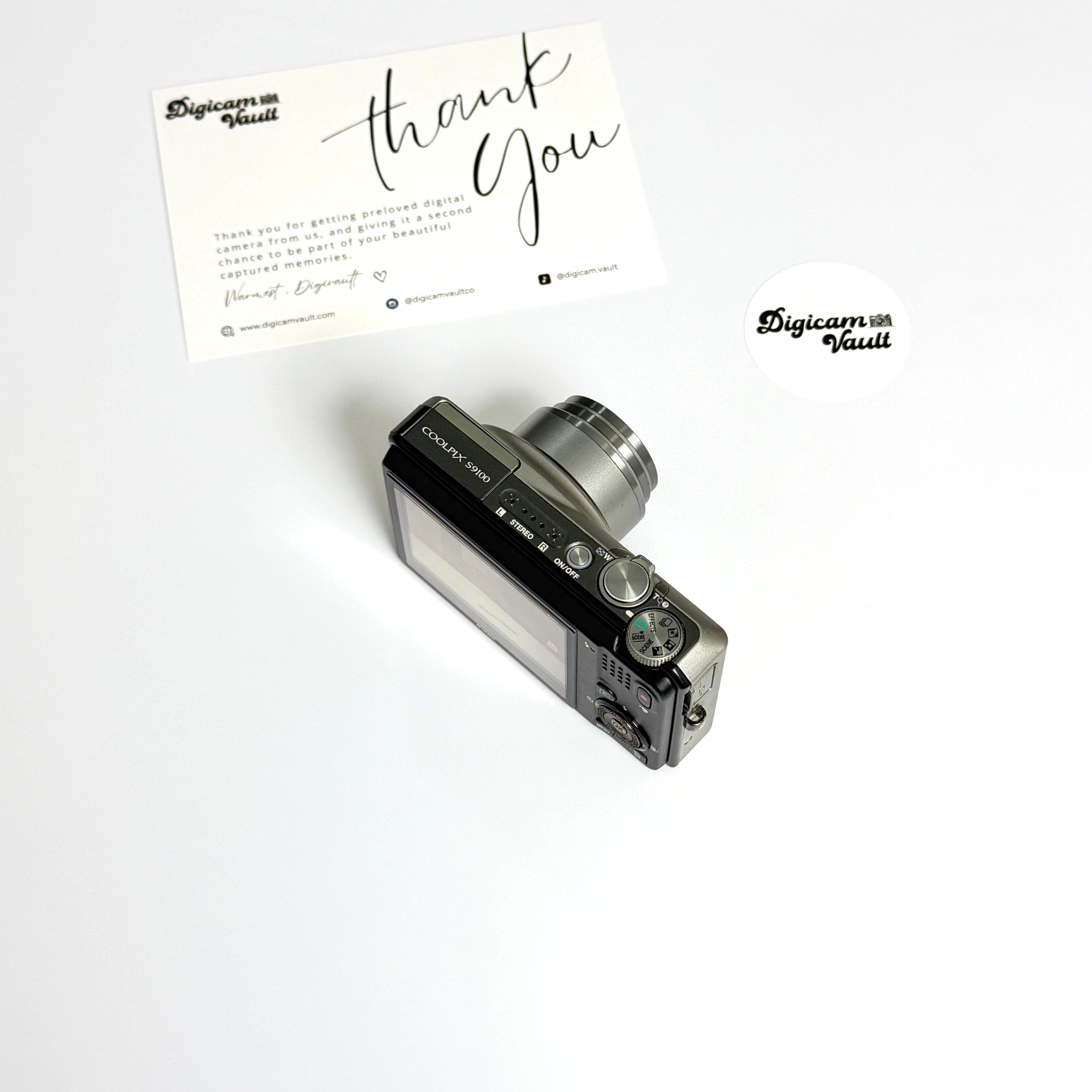 NIKON COOLPIX S9100 [SILVER]