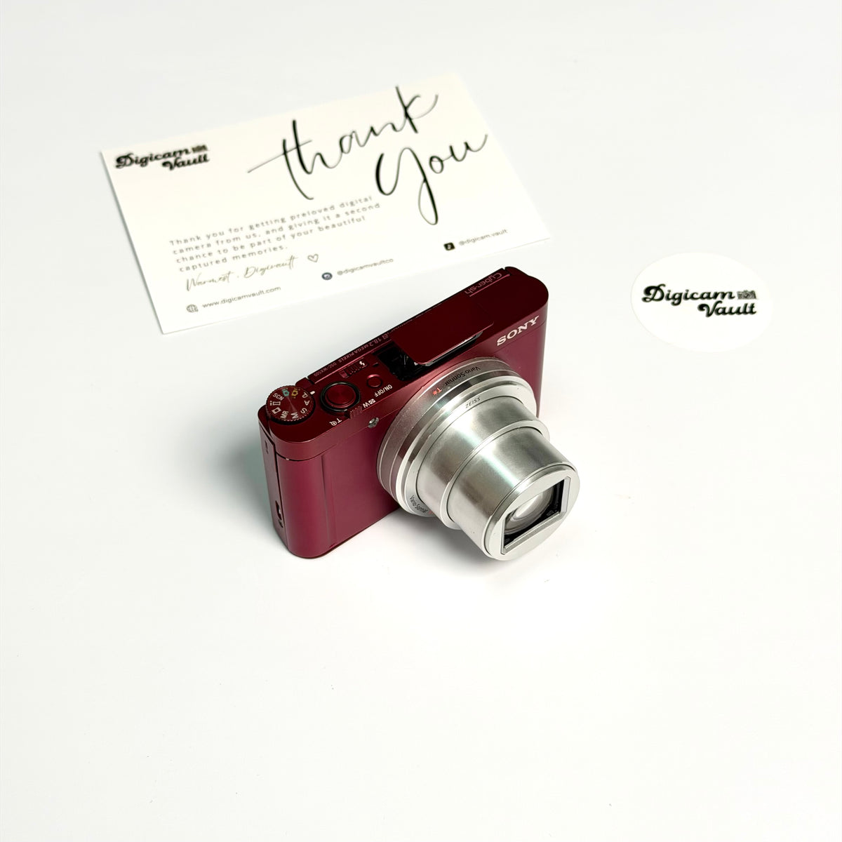 SONY CYBERSHOT DSC-WX500 [RED] - RARE ✮