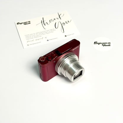 SONY CYBERSHOT DSC-WX500 [RED] - RARE ✮