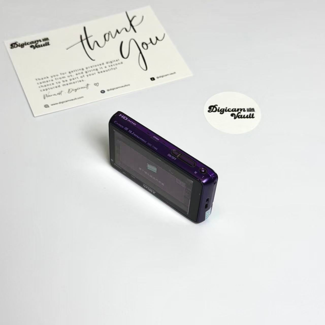 SONY CYBERSHOT DSC-TX66 [PURPLE]