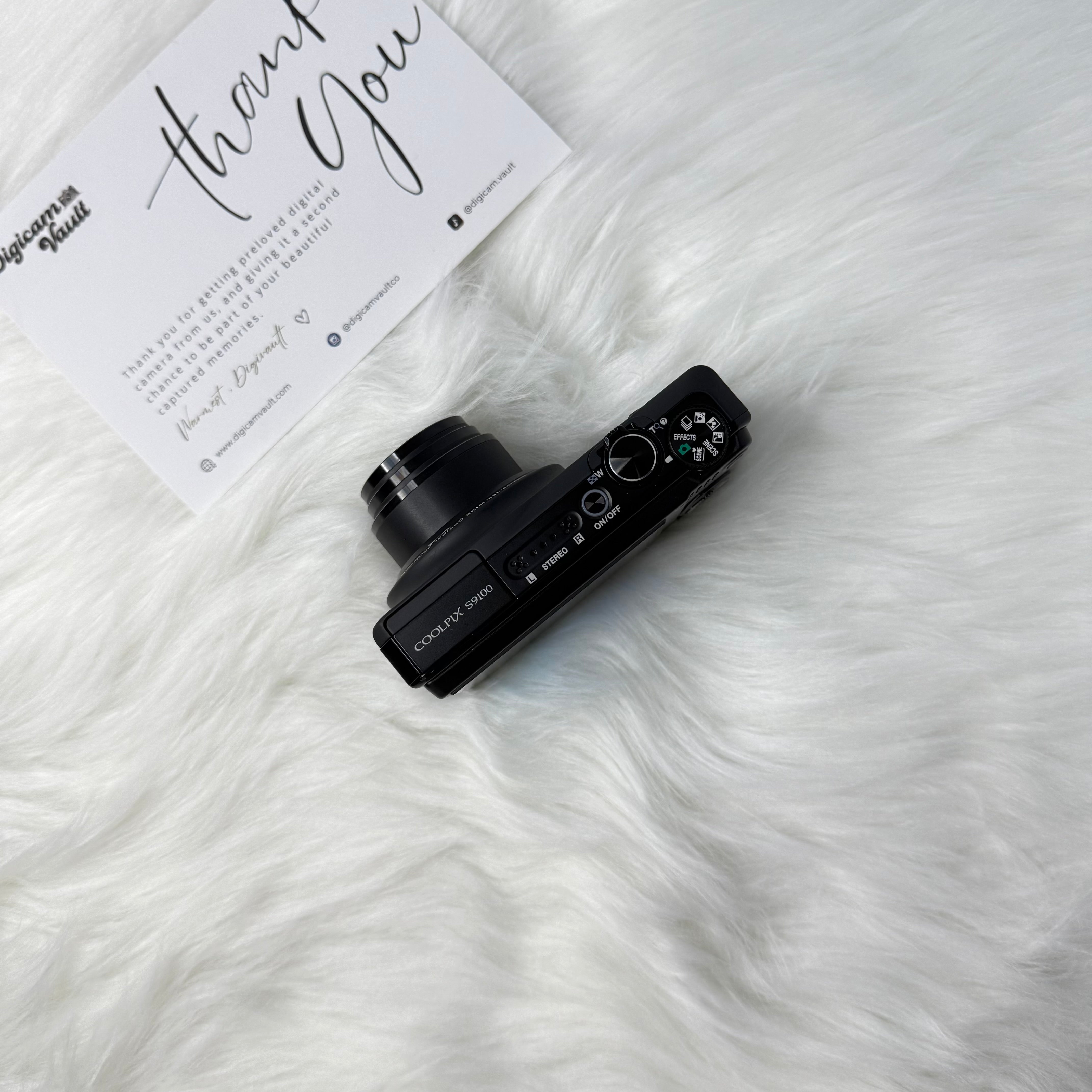 NIKON COOLPIX S9100 [BLACK]