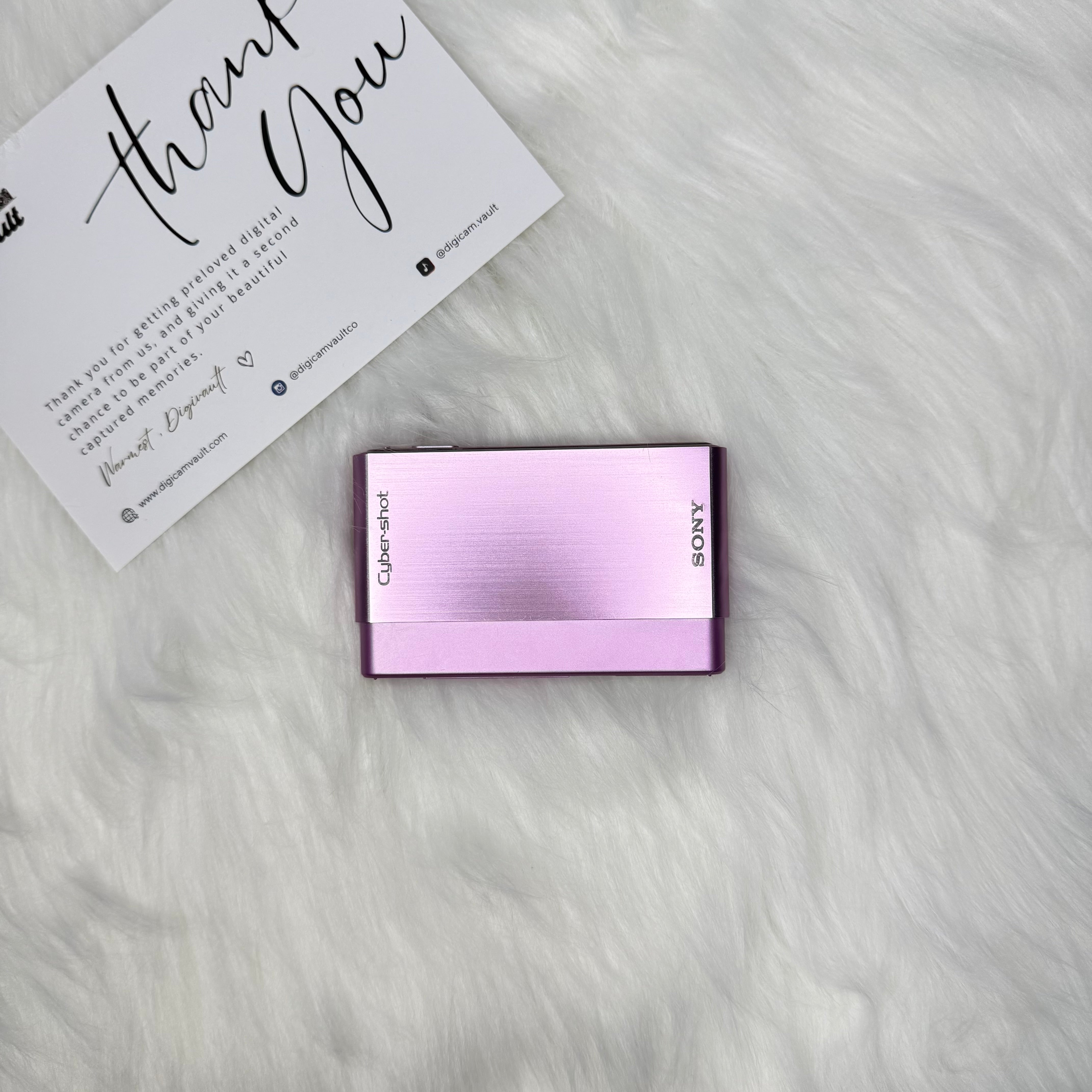 SONY CYBERSHOT DSC-T77 [PINK]