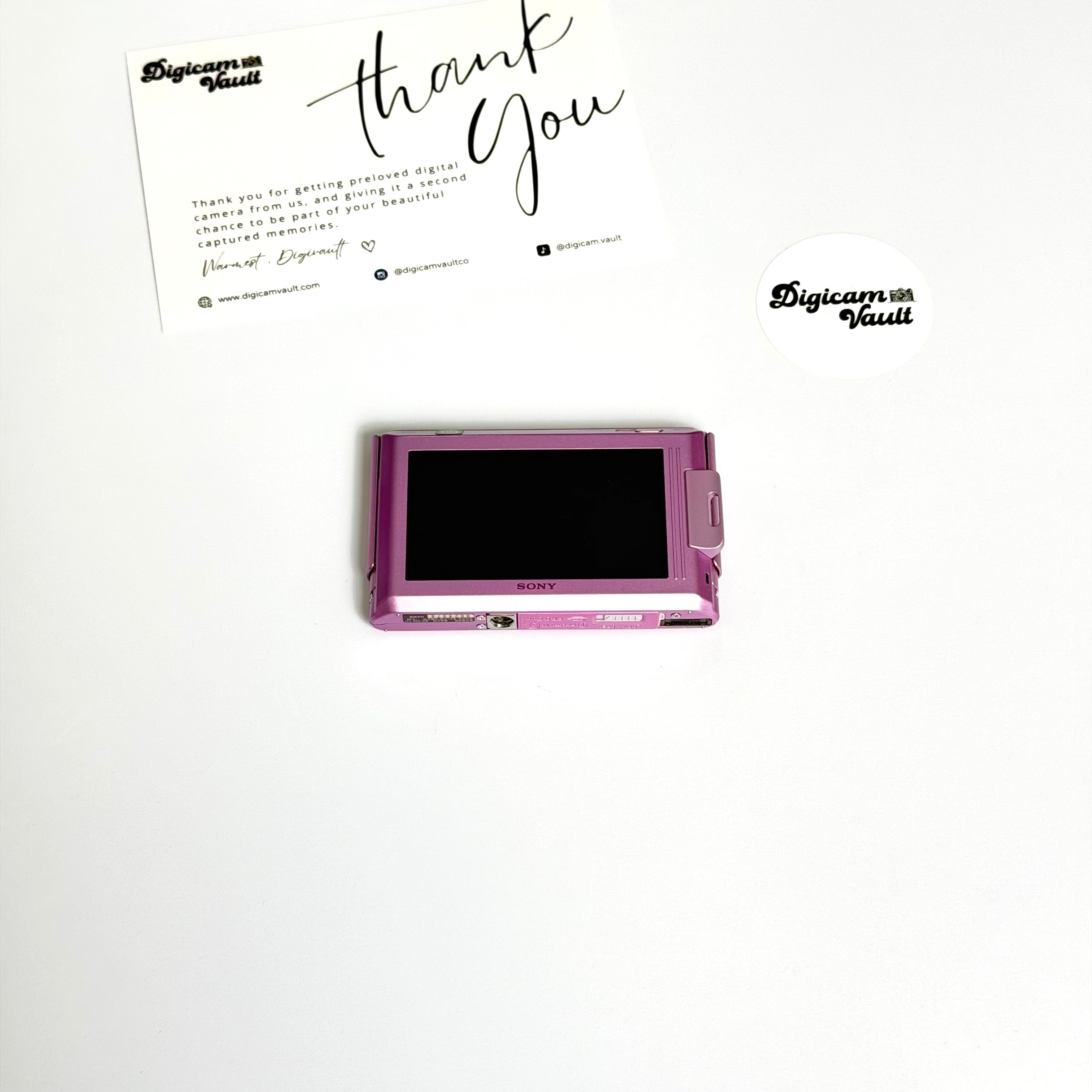 SONY CYBERSHOT T77 [PINK]