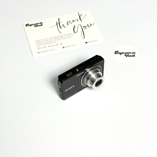 SONY CYBERSHOT DSC-W350 [BLACK] - TEAM FAV✮