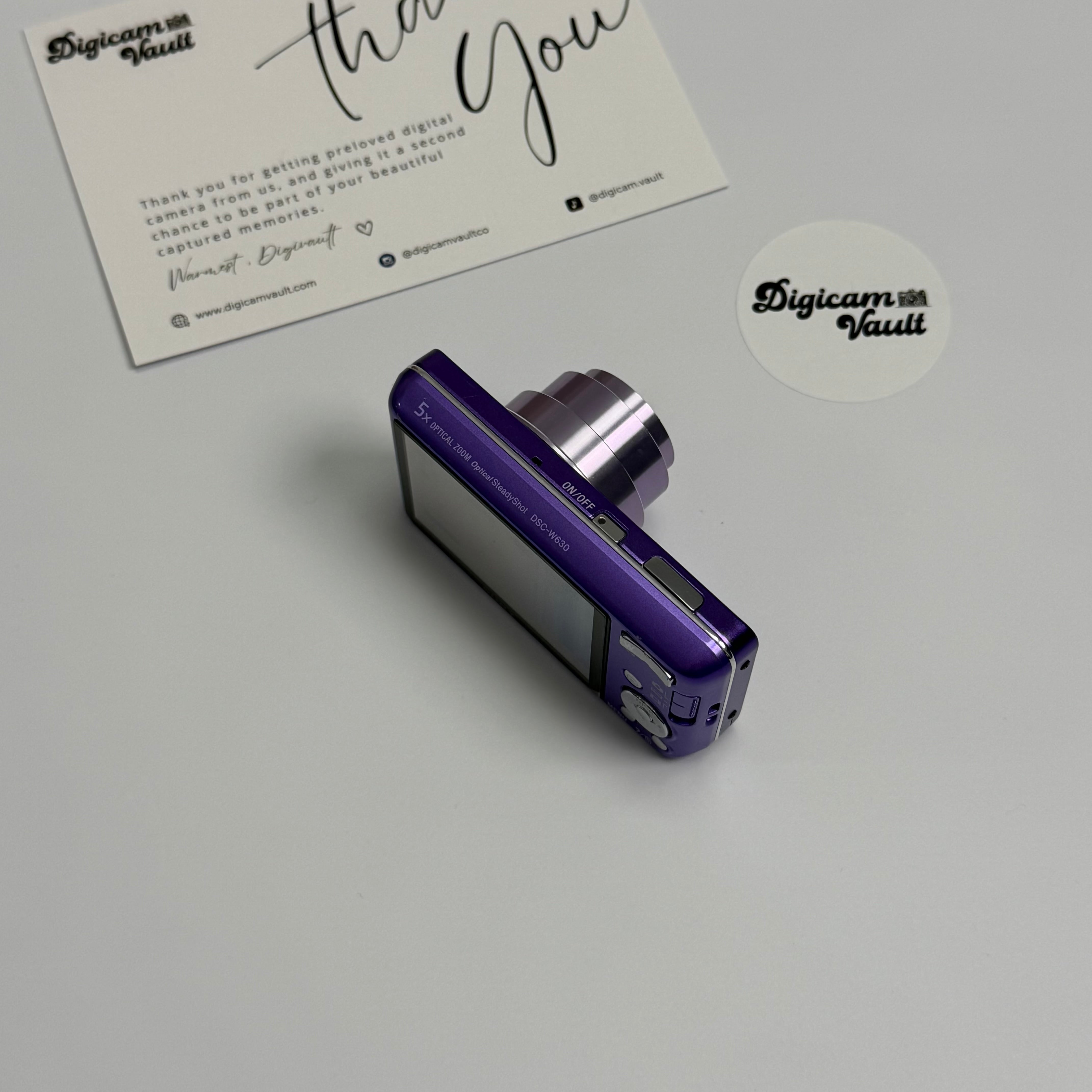 SONY CYBERSHOT DSC-W630 [PURPLE]
