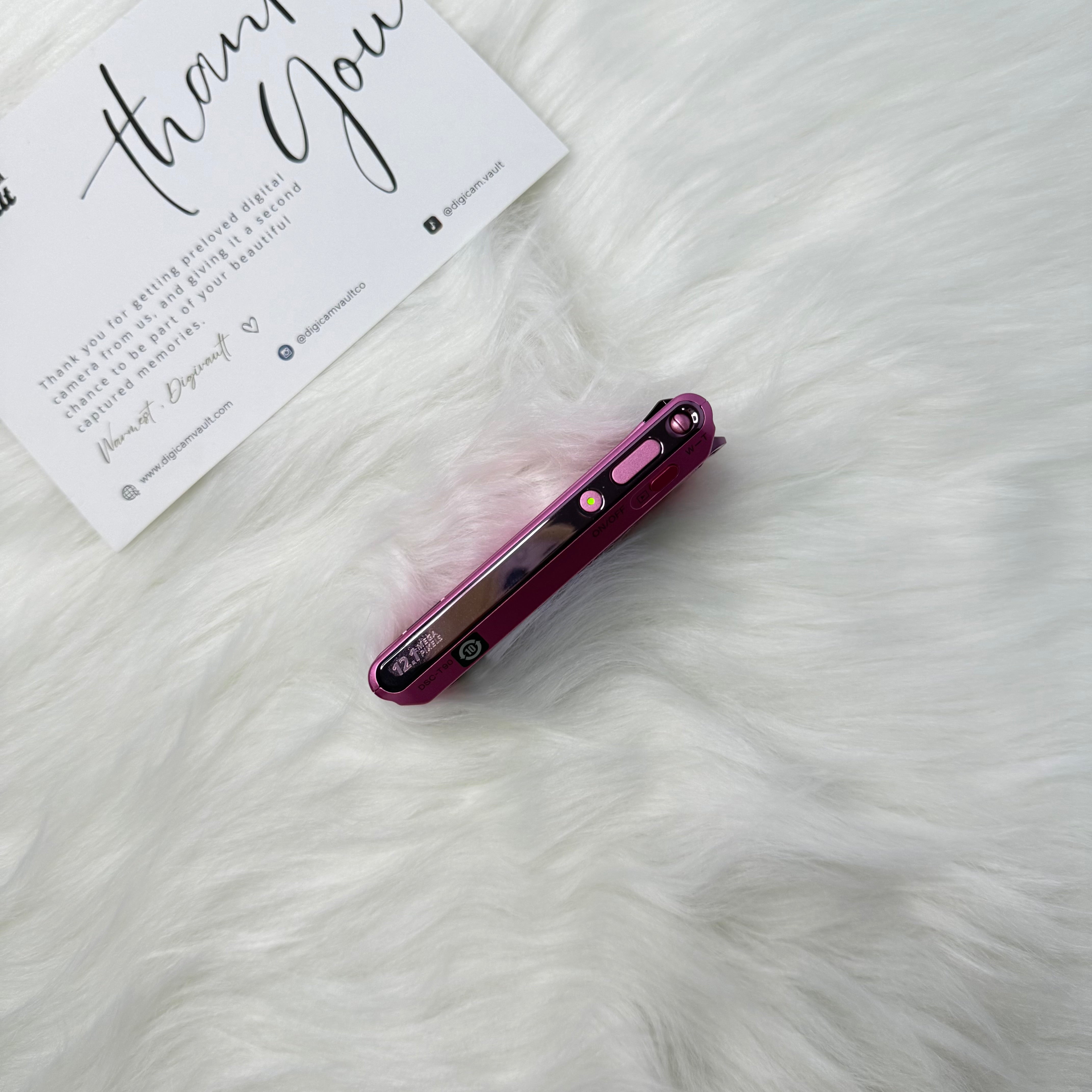 SONY CYBERSHOT DSC-T90 [PINK]