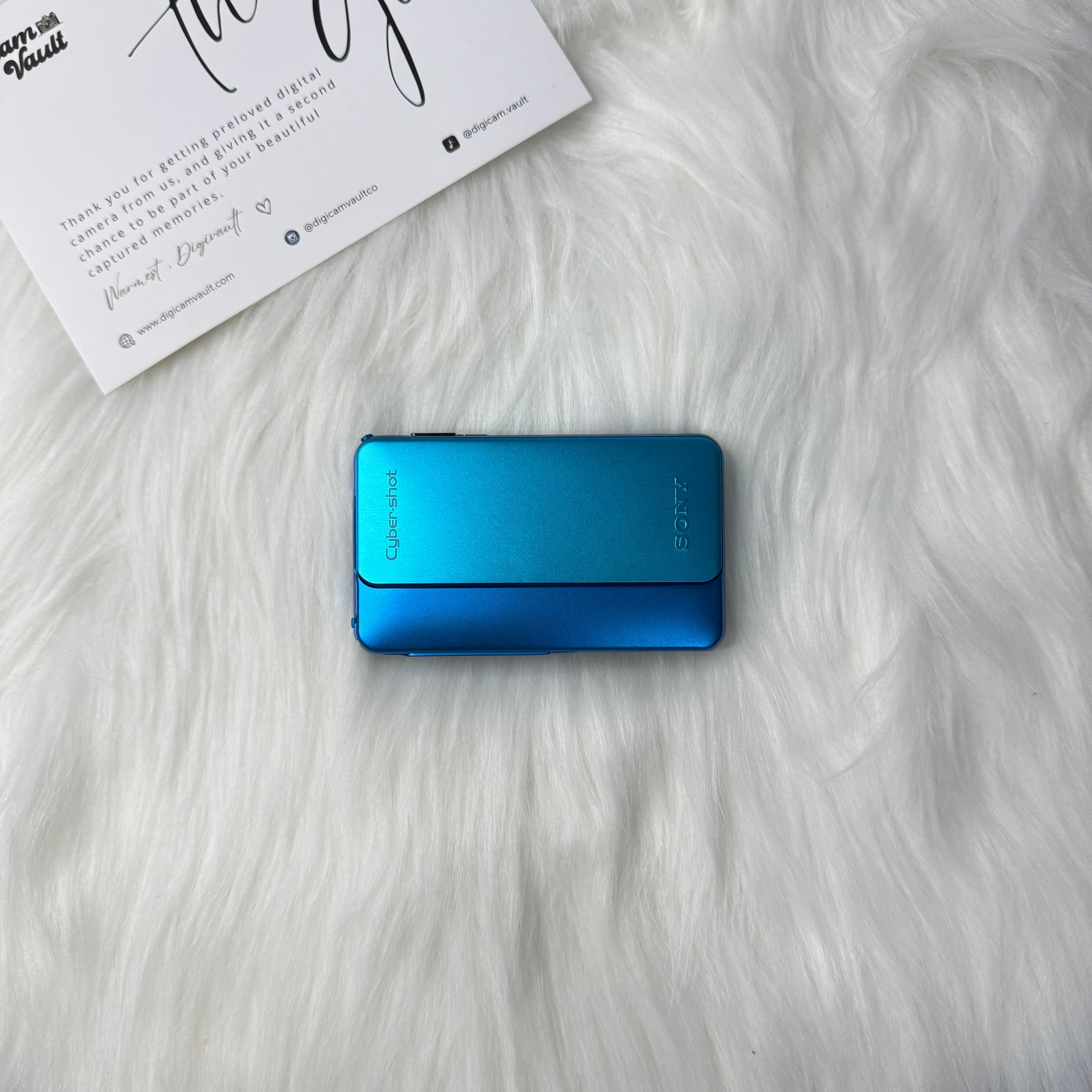 SONY CYBERSHOT DSC-TX20 [BLUE]