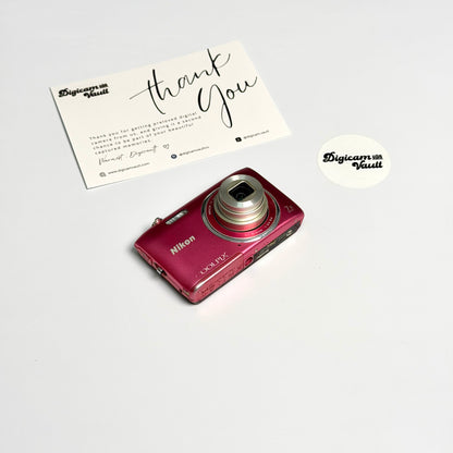 NIKON COOLPIX S3500 [PINK]