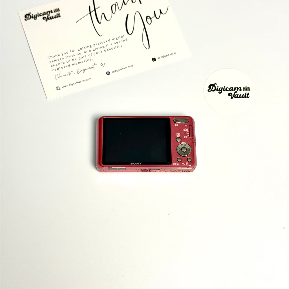 SONY CYBERSHOT W570 [PINK] - TEAM FAV✮